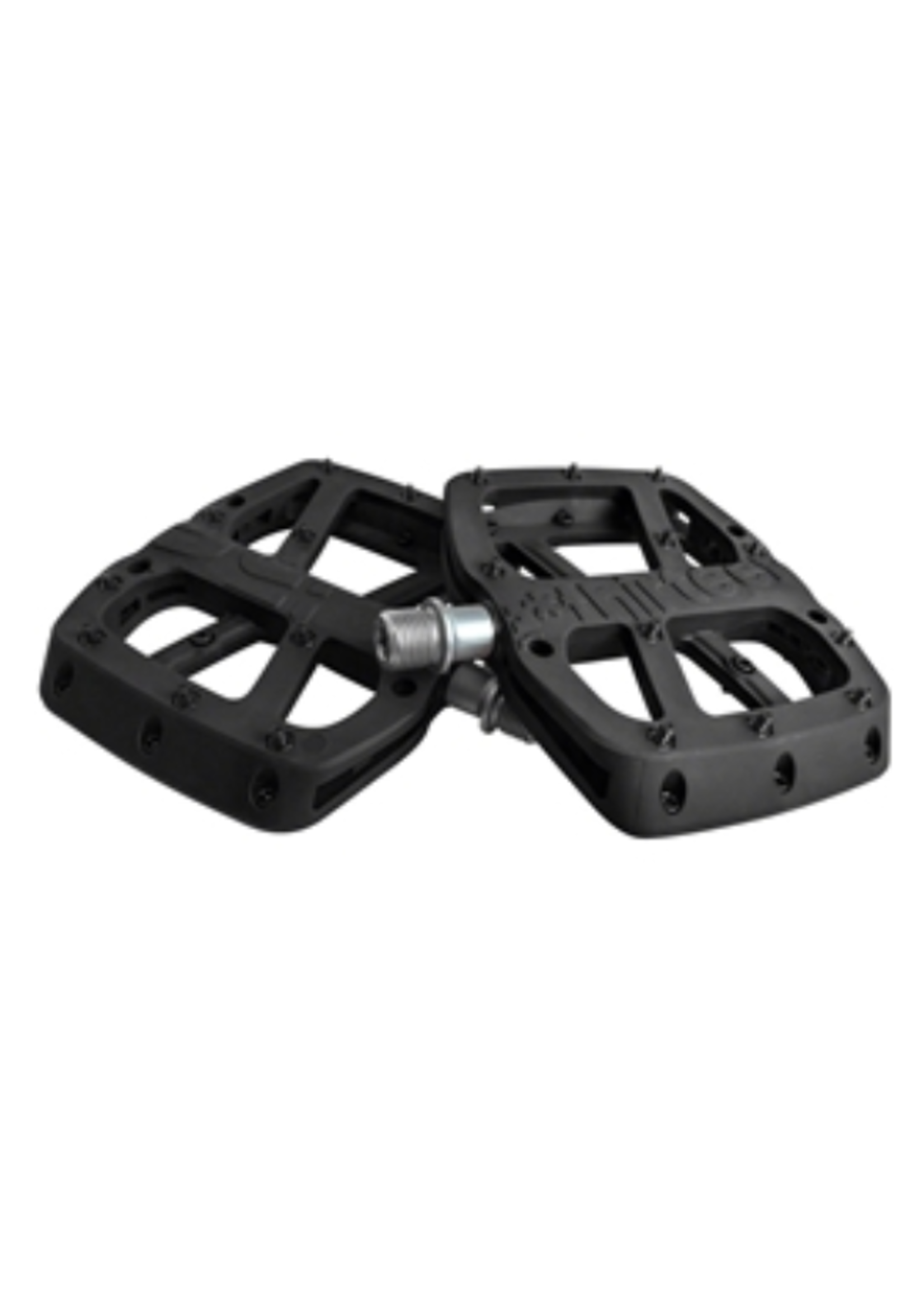 e*thirteen e*thirteen Base Composite Flat Pedal Set, Black 9/16"(15mm)