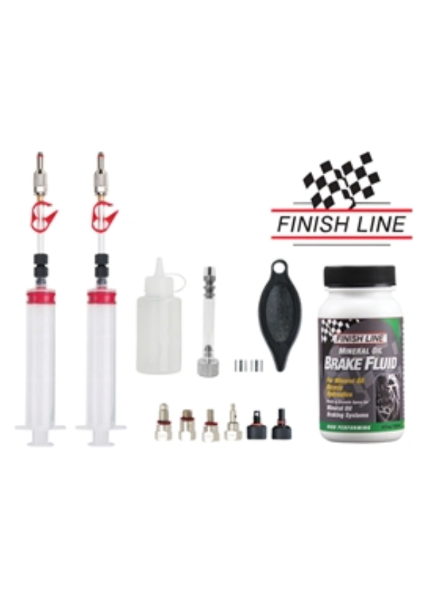 Jagwire Jagwire Pro Mineral Oil Bleed Kit - Shimano, Magura, Tektro, TRP, Hayes, Adapters Included