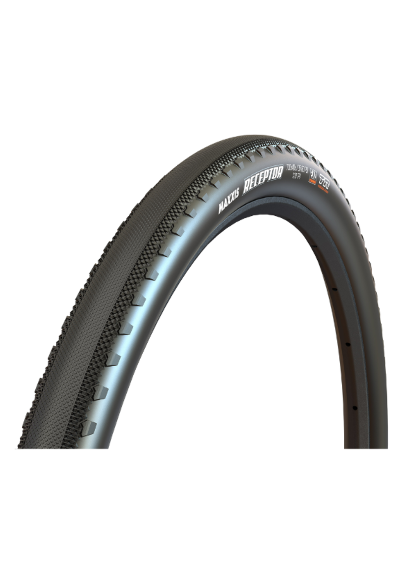 Maxxis Maxxis Receptor Tire - 700 x 40, Tubeless, Folding, Black, EXO, Wide Trail