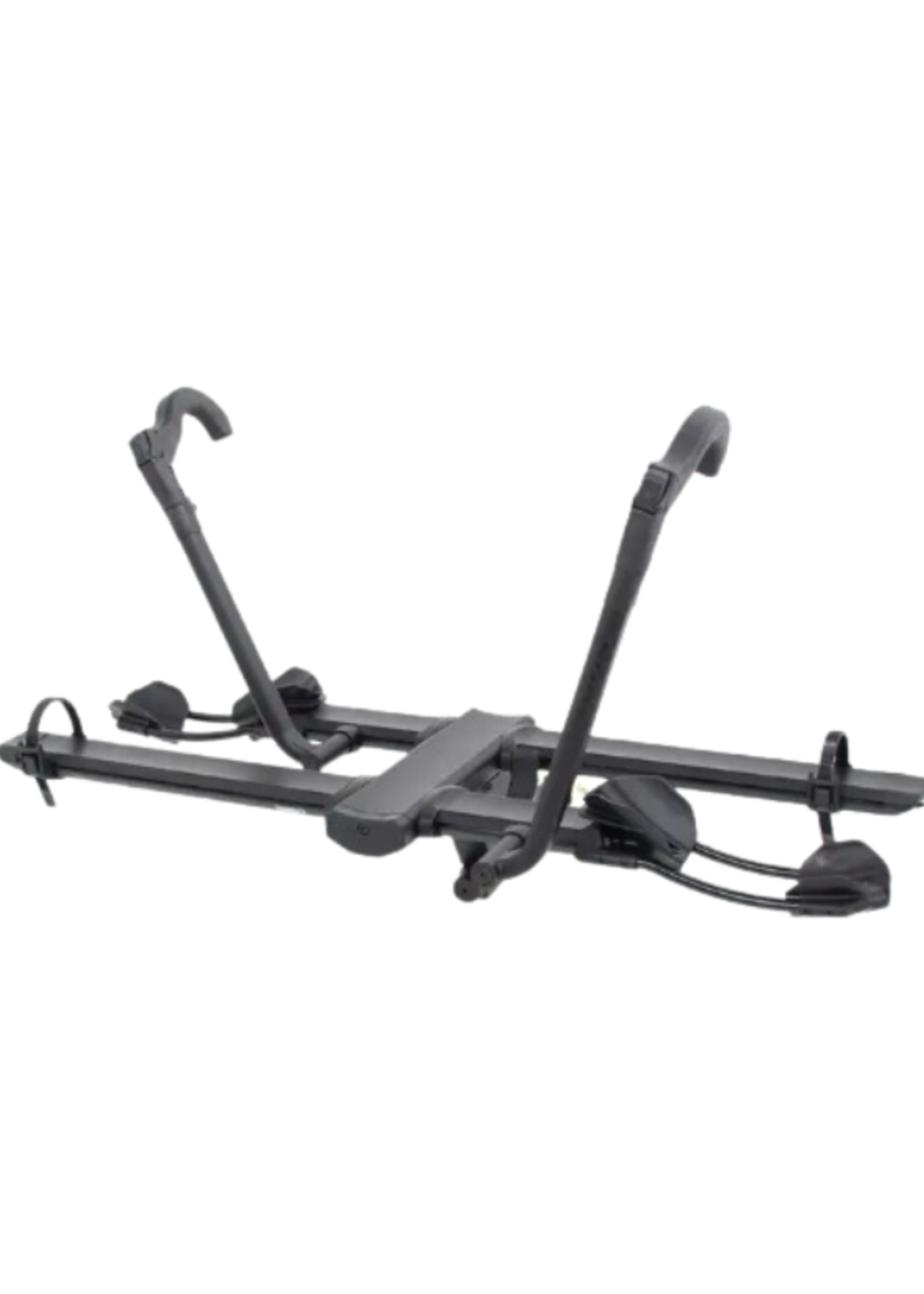 Kuat Kuat NV 2.0 2-Bike Tray Hitch Rack: Metallic Gray and Orange, 2" Receiver