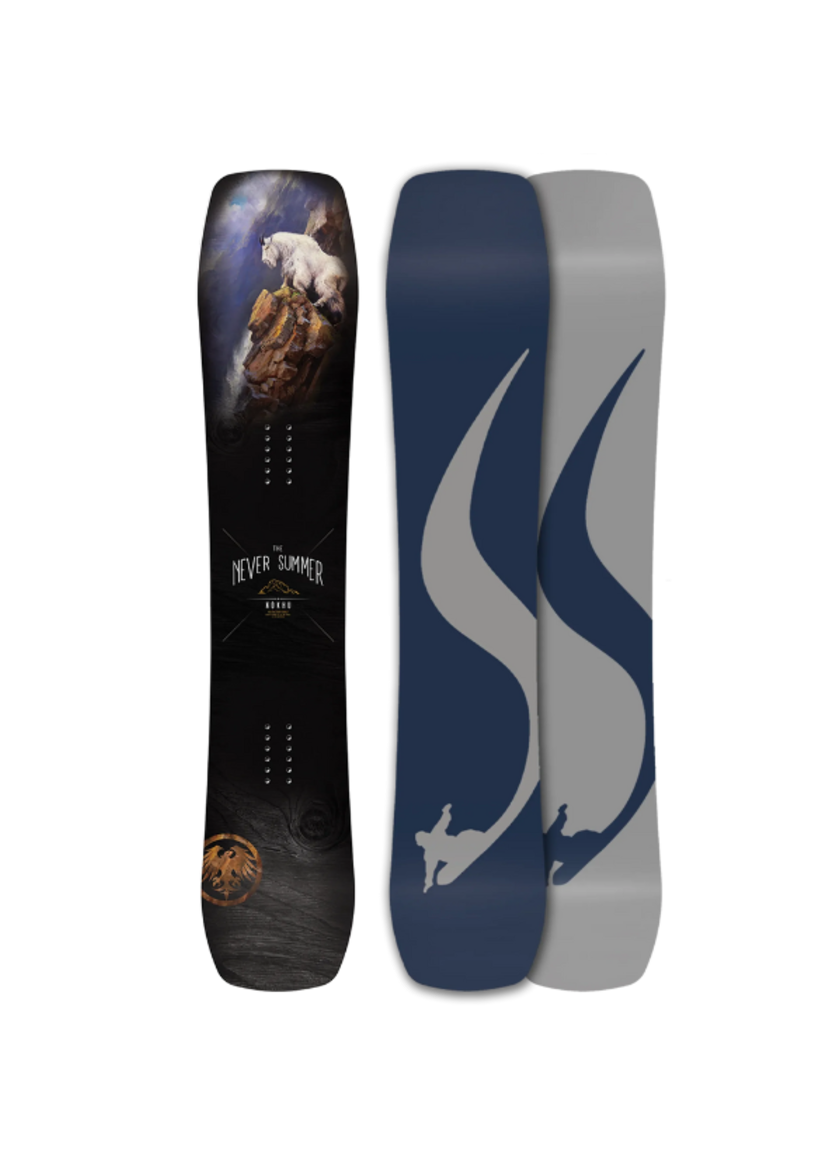 Never Summer Never Summer Men’s 2025 Triple Camber Nokhu Snowboard