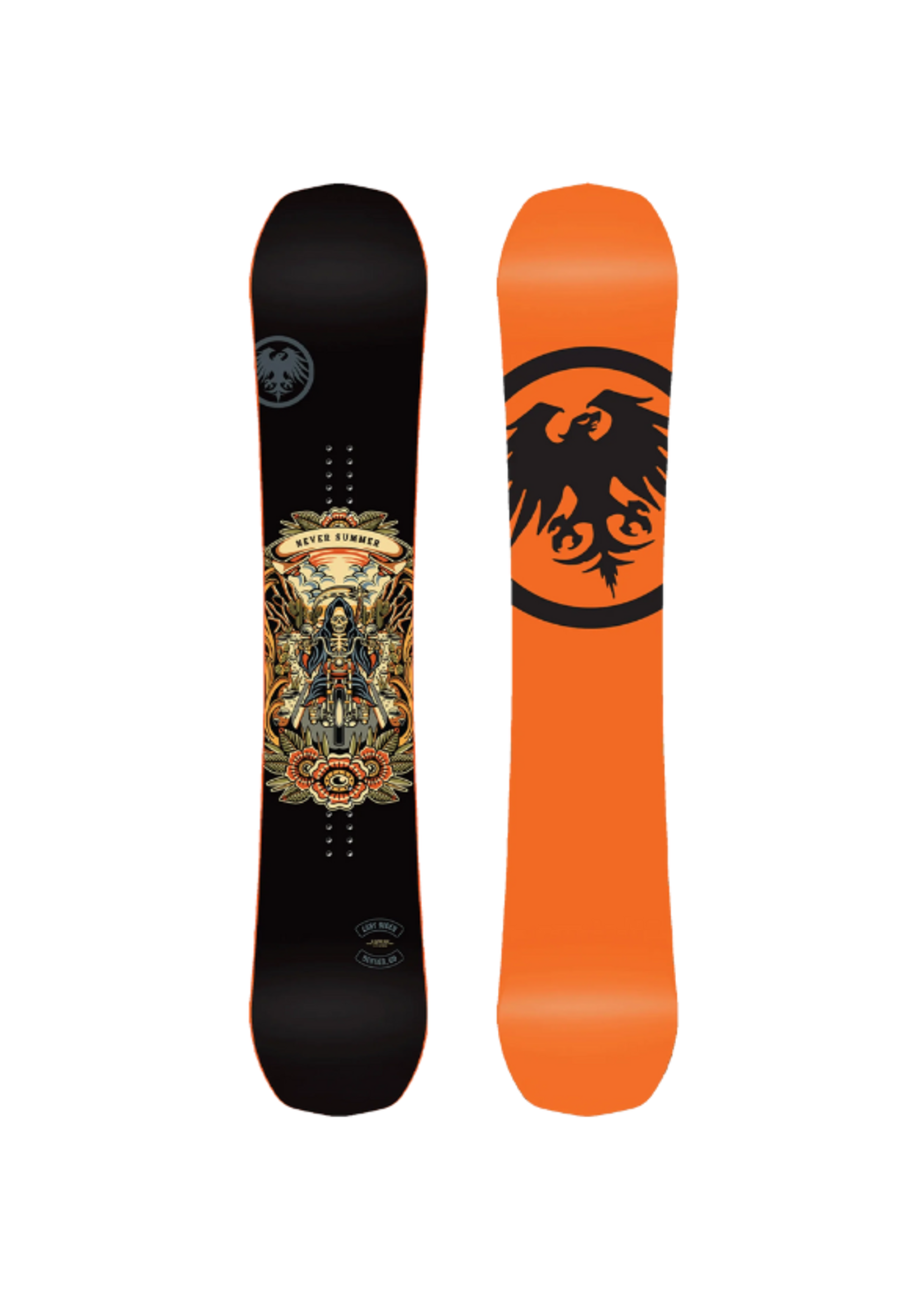 Never Summer Never Summer Men’s 2025 Triple Camber Easy Rider Snowboard