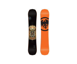 Never Summer Men's 2025 Triple Camber Easy Rider Snowboard - Rock