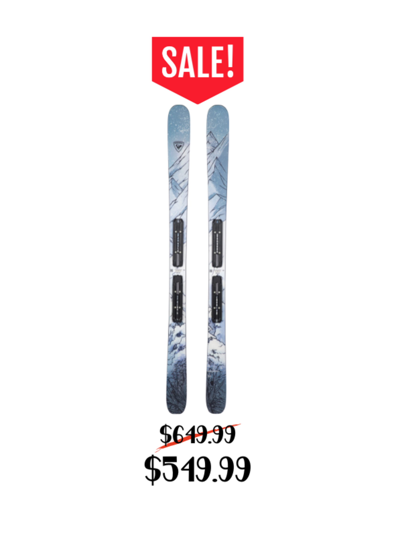 Rossignol Rossignol Men's FREERIDE Skis BLACKOPS 92 XPRESS