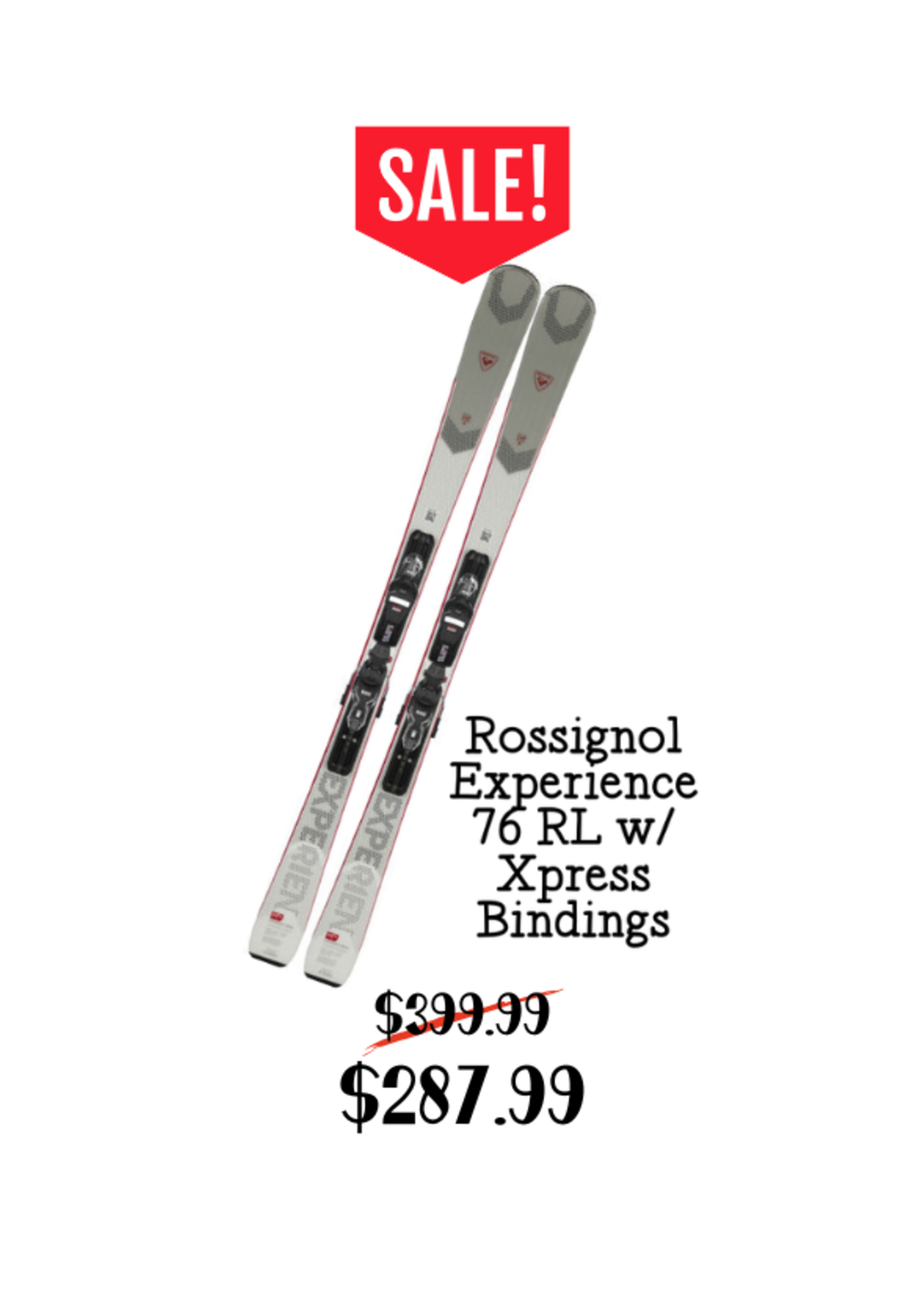 Rossignol Rossignol Experience 76 RL w/ Xpress Bindings