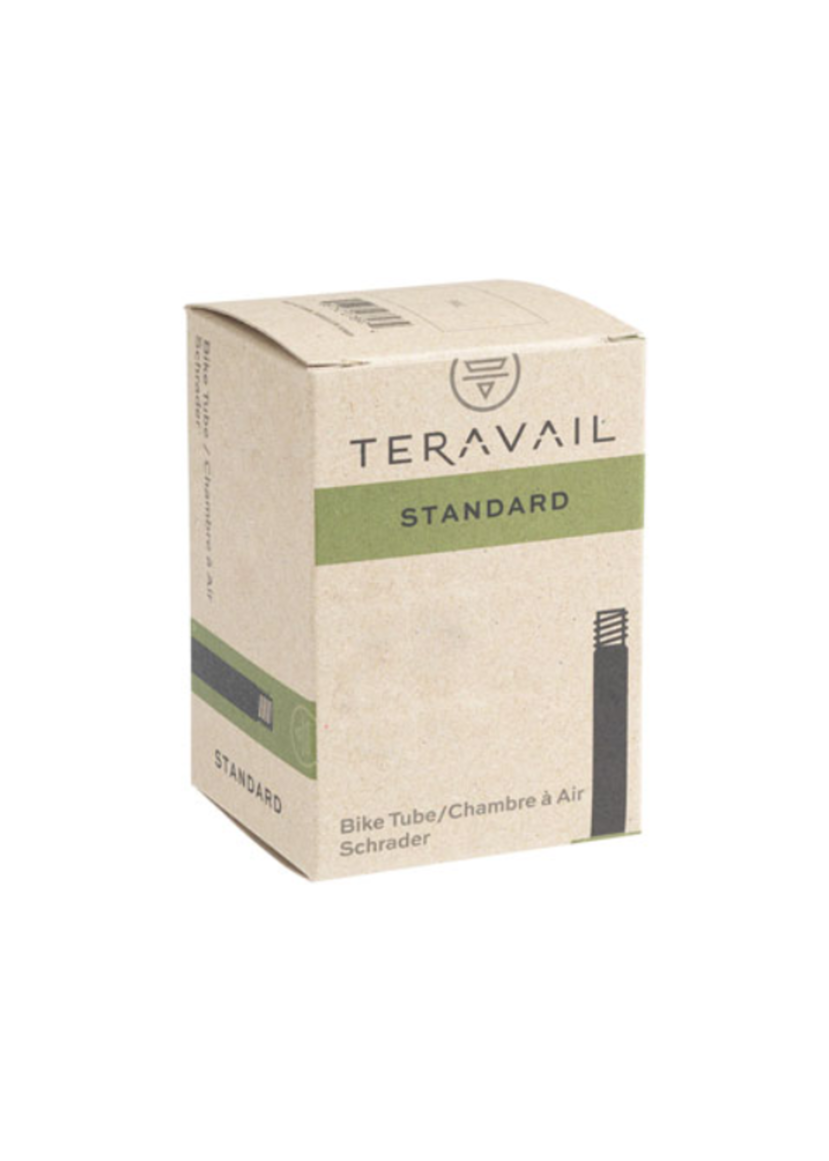 Teravail Teravail Standard Tube - 27.5 x 2 - 2.4, Schrader Valve