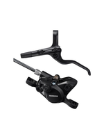 Shimano DISC BRAKE ASSEMBLED SET  BL-MT201(L)  BR-MT200(F)  BLACK  W/O ADAPTER  RESIN PAD (W/O FIN)  SM-BH59-SS BLACK 1000 MM  BLACK