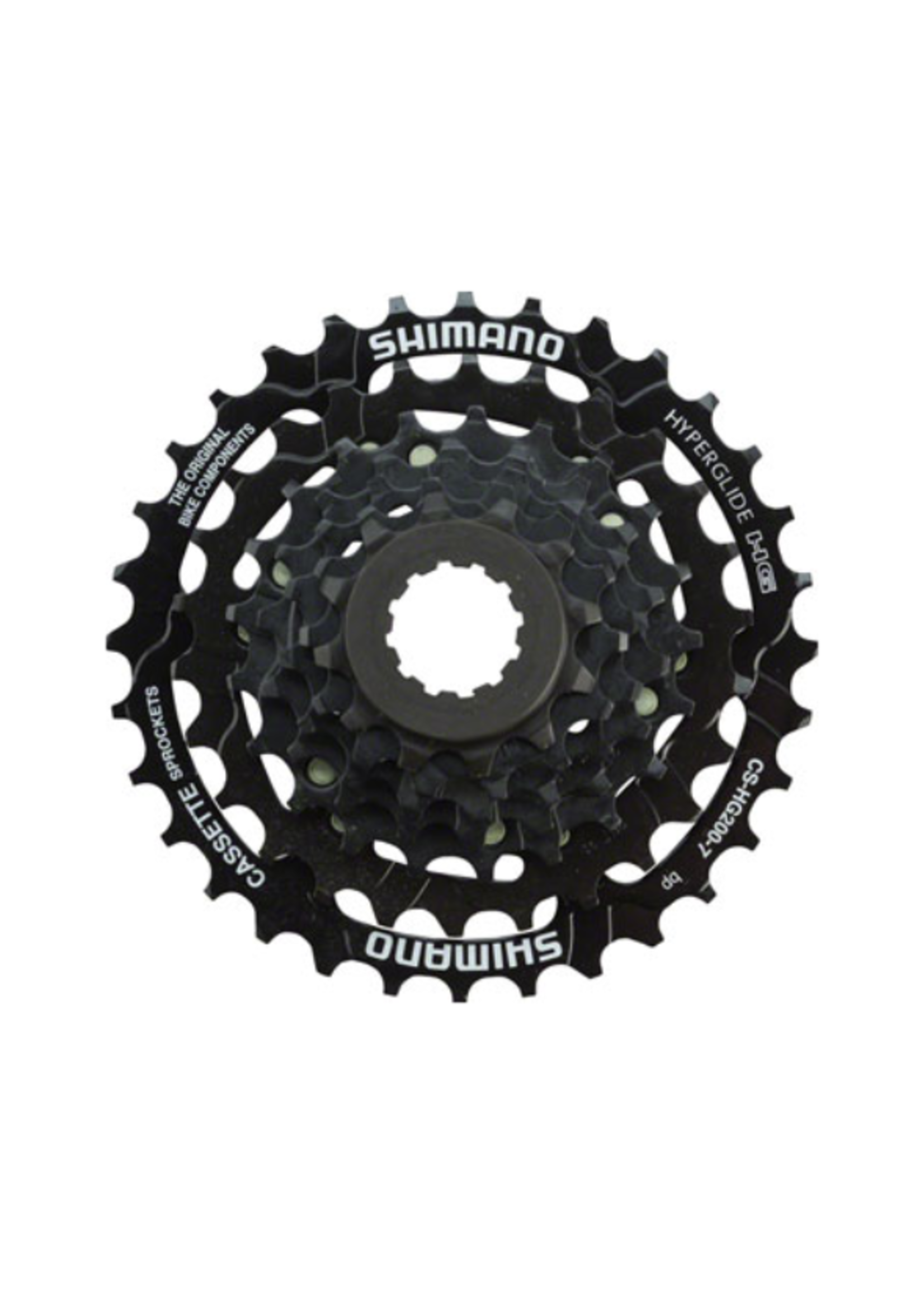 Shimano Shimano Tourney CS-HG200 Cassette - 7 Speed, 12-32t, Black