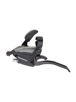 Shimano SHIFT/BRAKE LEVER  ST-EF500-L  LEFT 3-SPEED EZ-FIRE PLUS  4F-ALLOY  FOR V-BRAKE  (NEED POWER MODULATOR)  BLACK