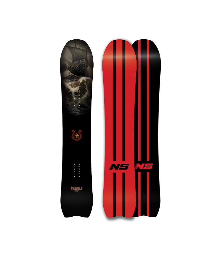Never Summer Men's 2025 Triple Camber Valhalla Snowboard - Rock On