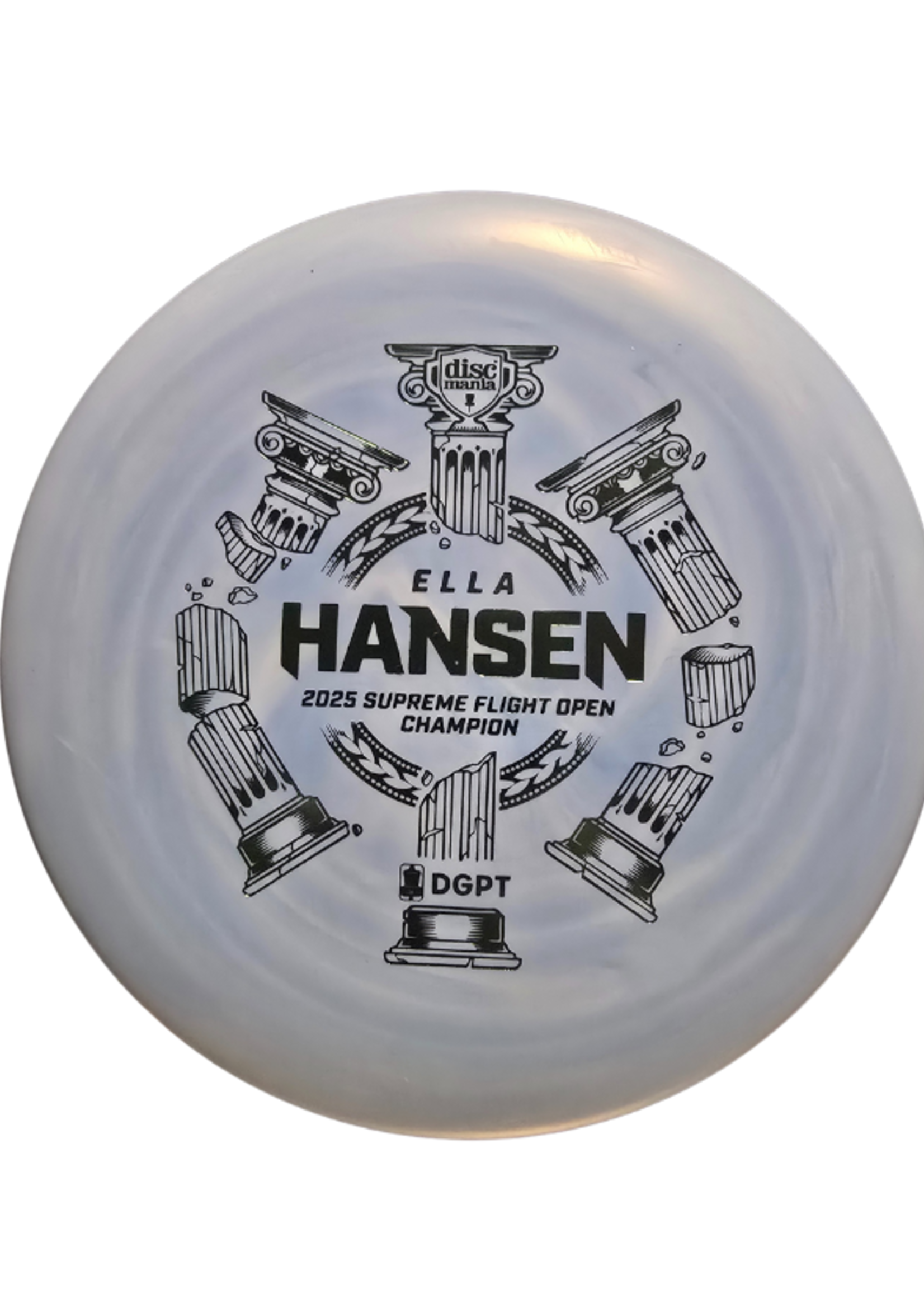 Discmania Discmania Ella Hansen Triumph Series Flex 2 Swirl D-Line P2 (2025 Supreme Flight Open)