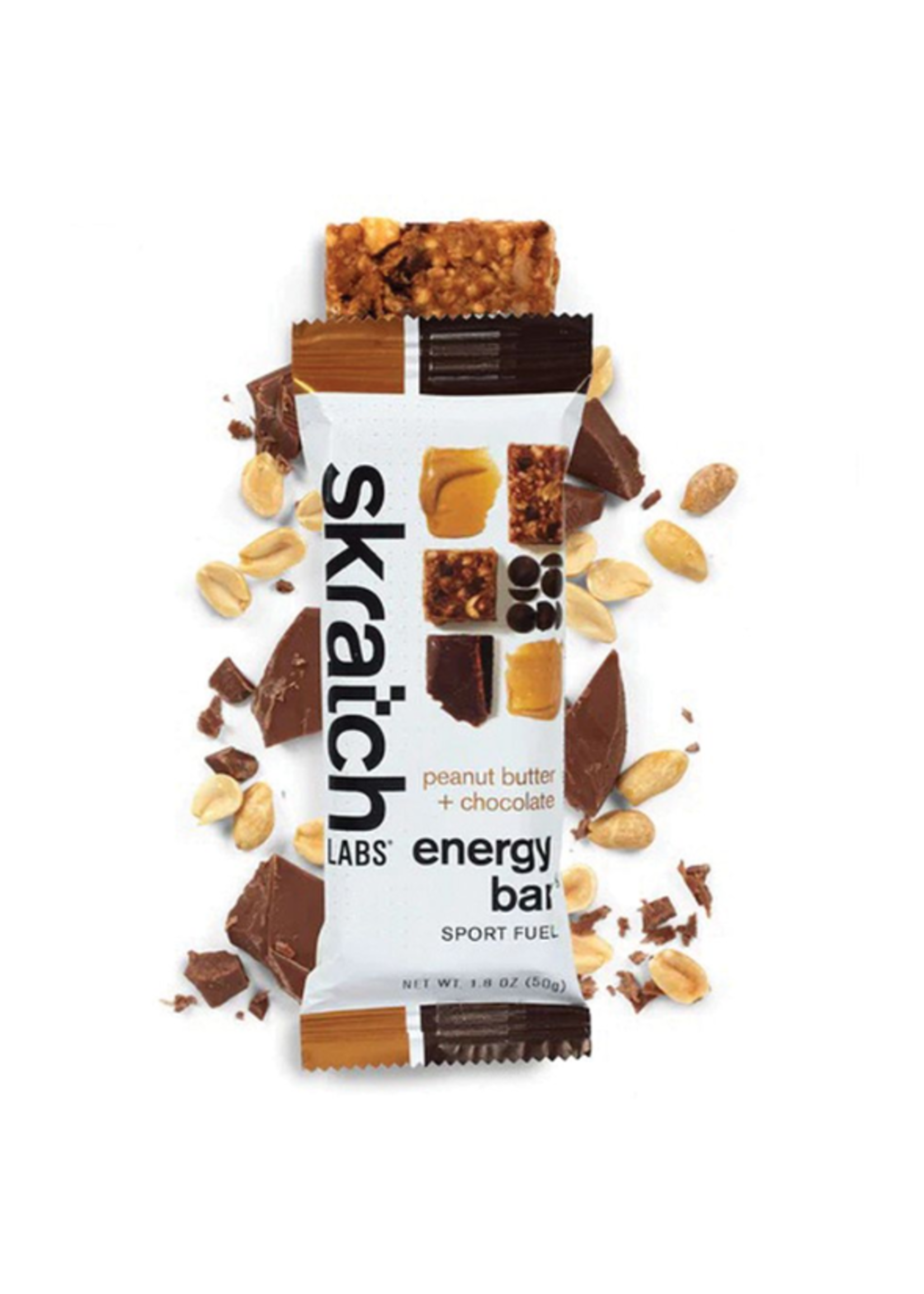 Skratch Labs SKRATCH LABS ENERGY BAR SPORT FUEL - PB & Chocolate