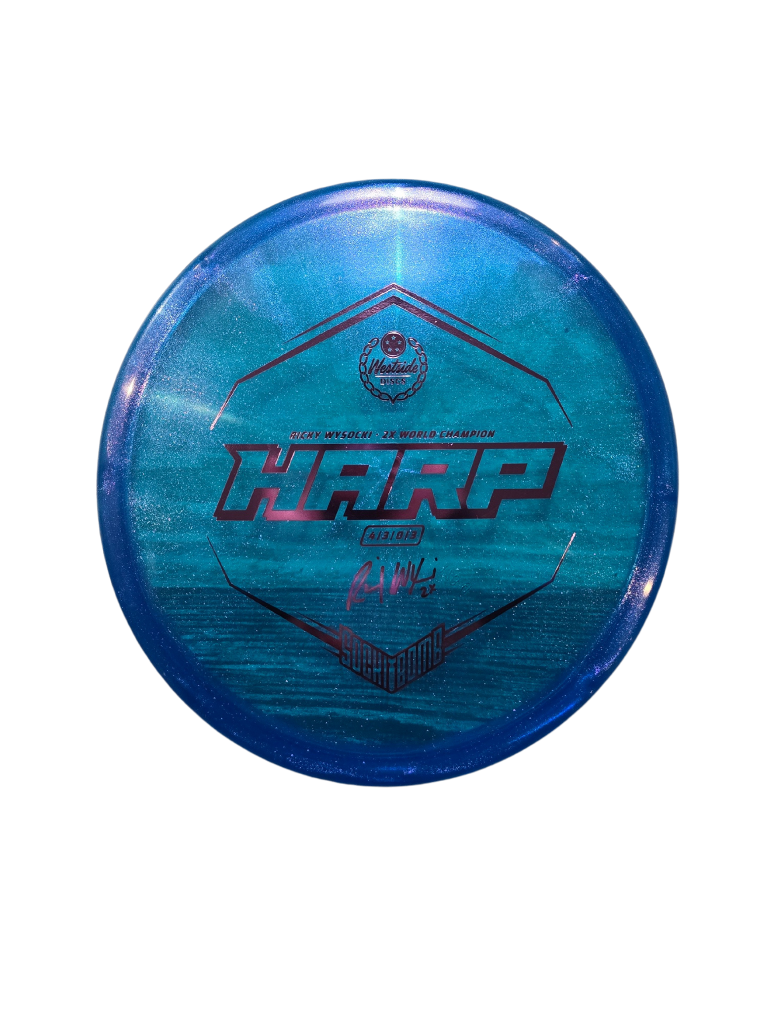 Westside Discs VIP-Ice Glimmer Harp Ricky Wysocki Sockibomb Stamp