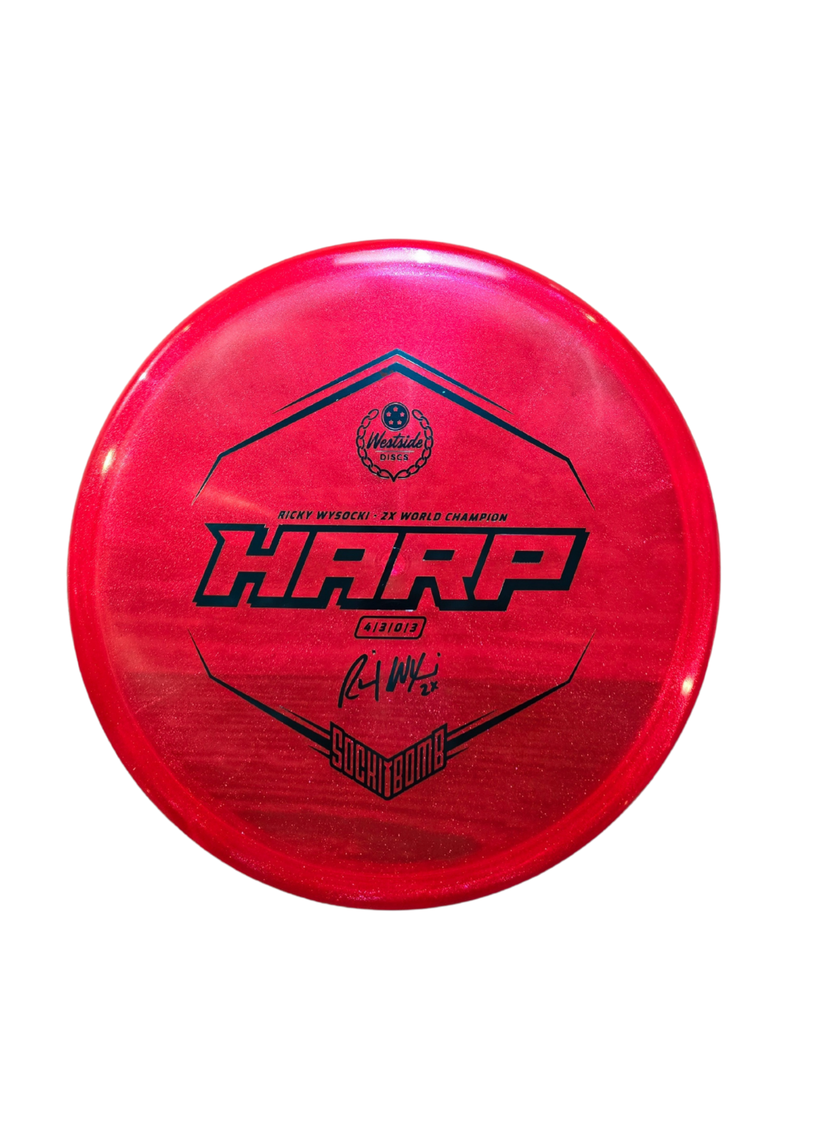 Westside Disc Westside Discs VIP-Ice Glimmer Harp Ricky Wysocki Sockibomb Stamp
