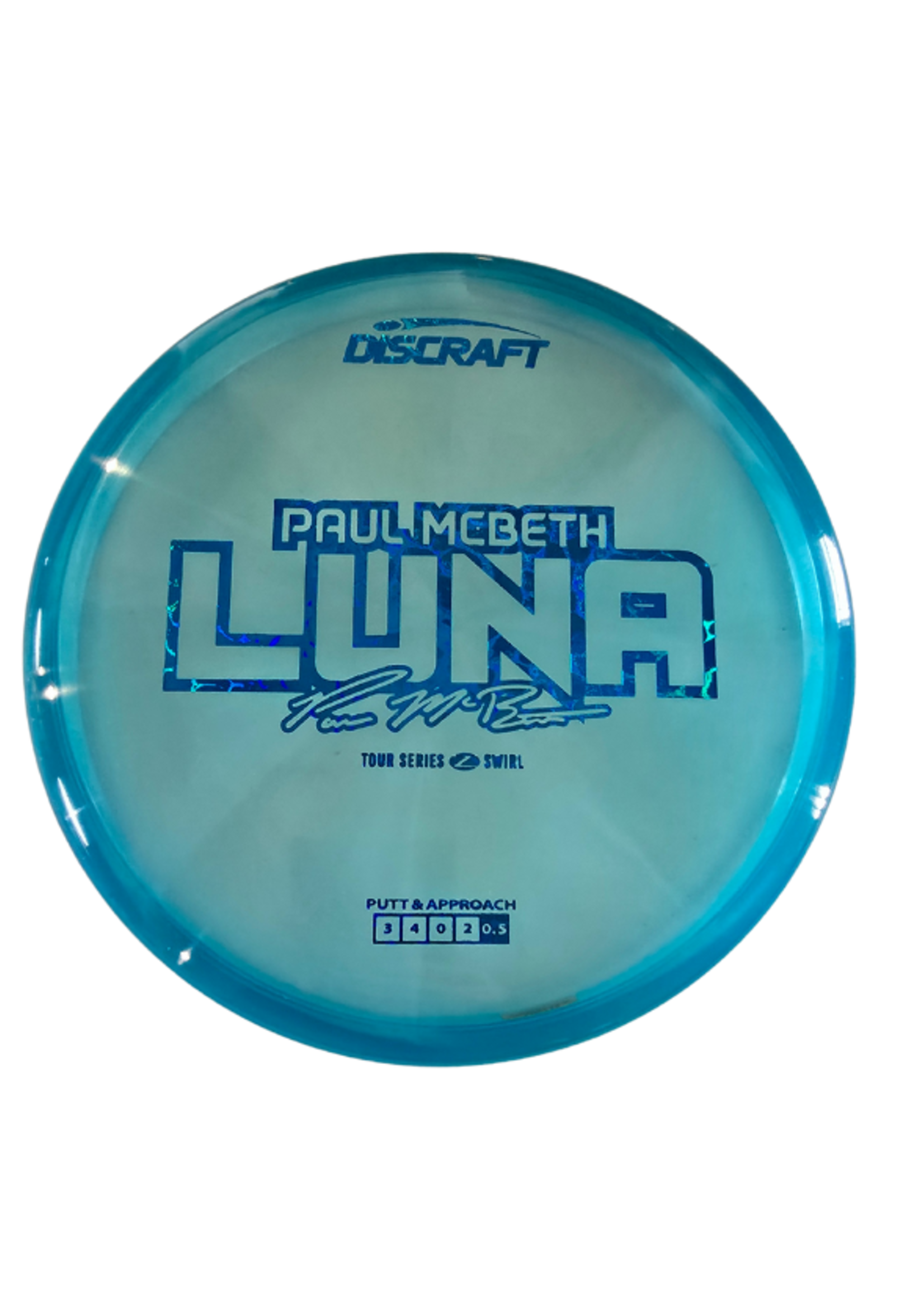 Discraft Discraft 2025 Paul McBeth Z Swirl Tour Series Luna