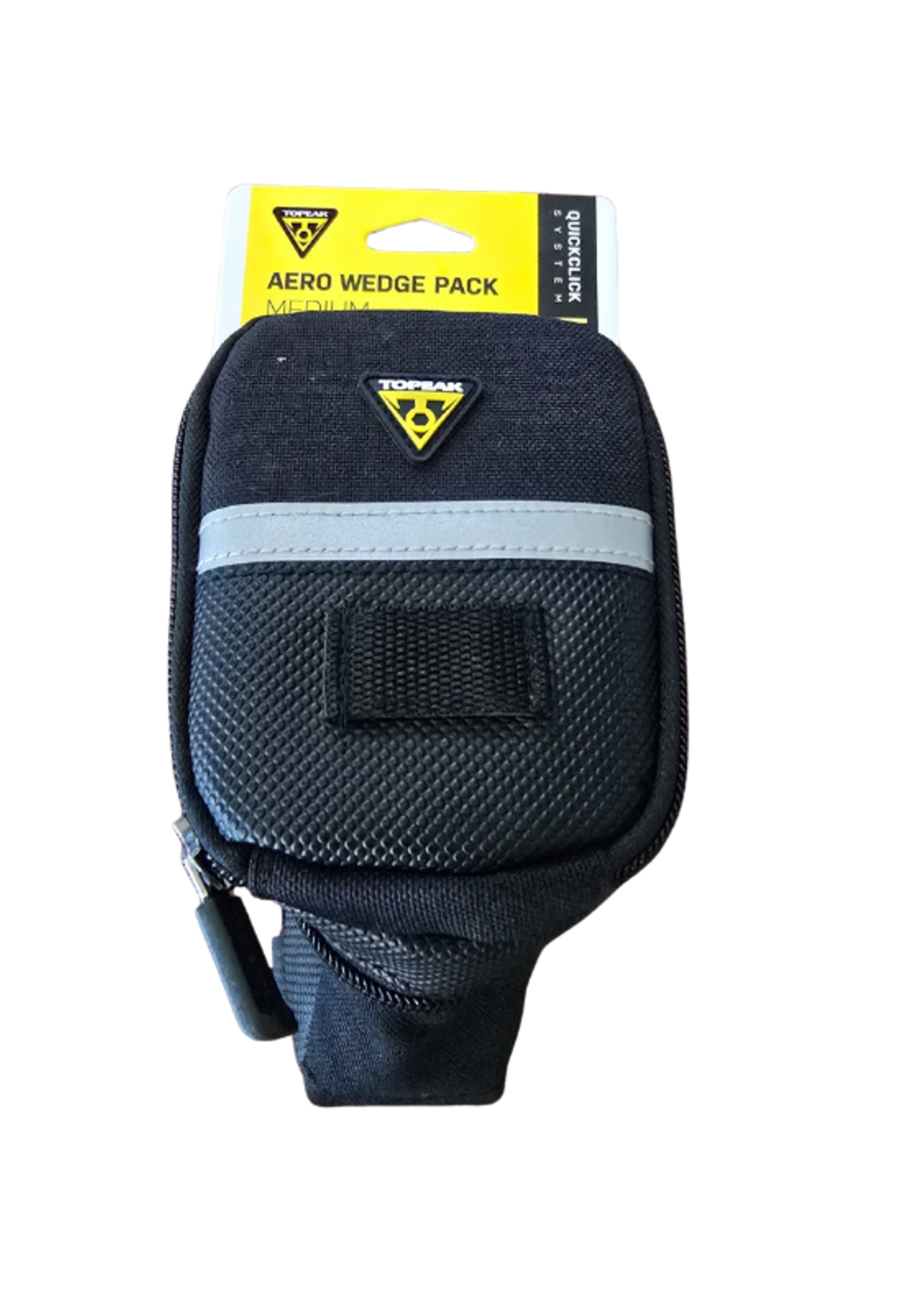 Topeak Aero Wedge Seat Bag: Medium, Black