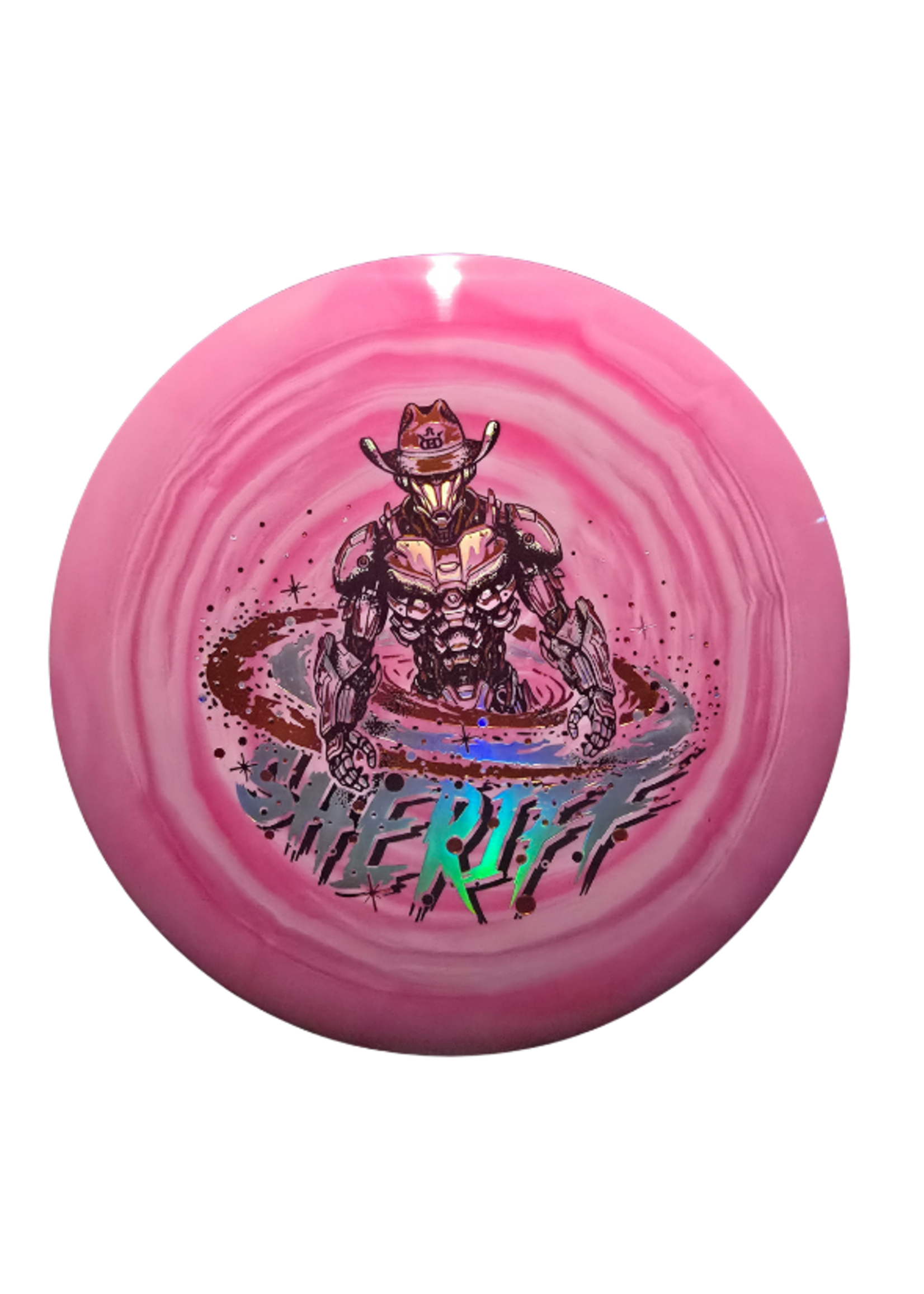 Dynamic Discs Dynamic Discs Fuzion Swirl Sheriff - Galactic Lawman