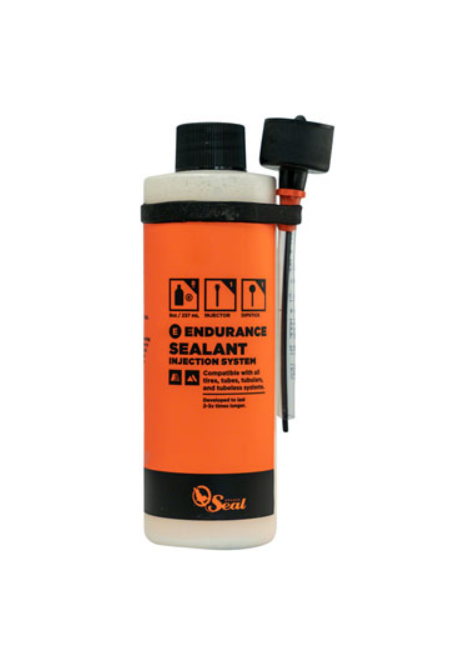 Orange Seal Orange Seal Endurance Tubeless Tire Sealant with Twist Lock Applicator - 8oz
