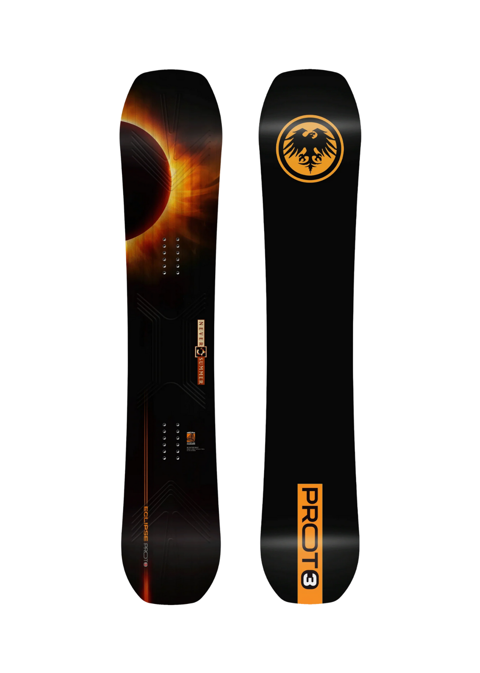 Never Summer Never Summer Men’s 2026 Proto T3 Eclipse Snowboard
