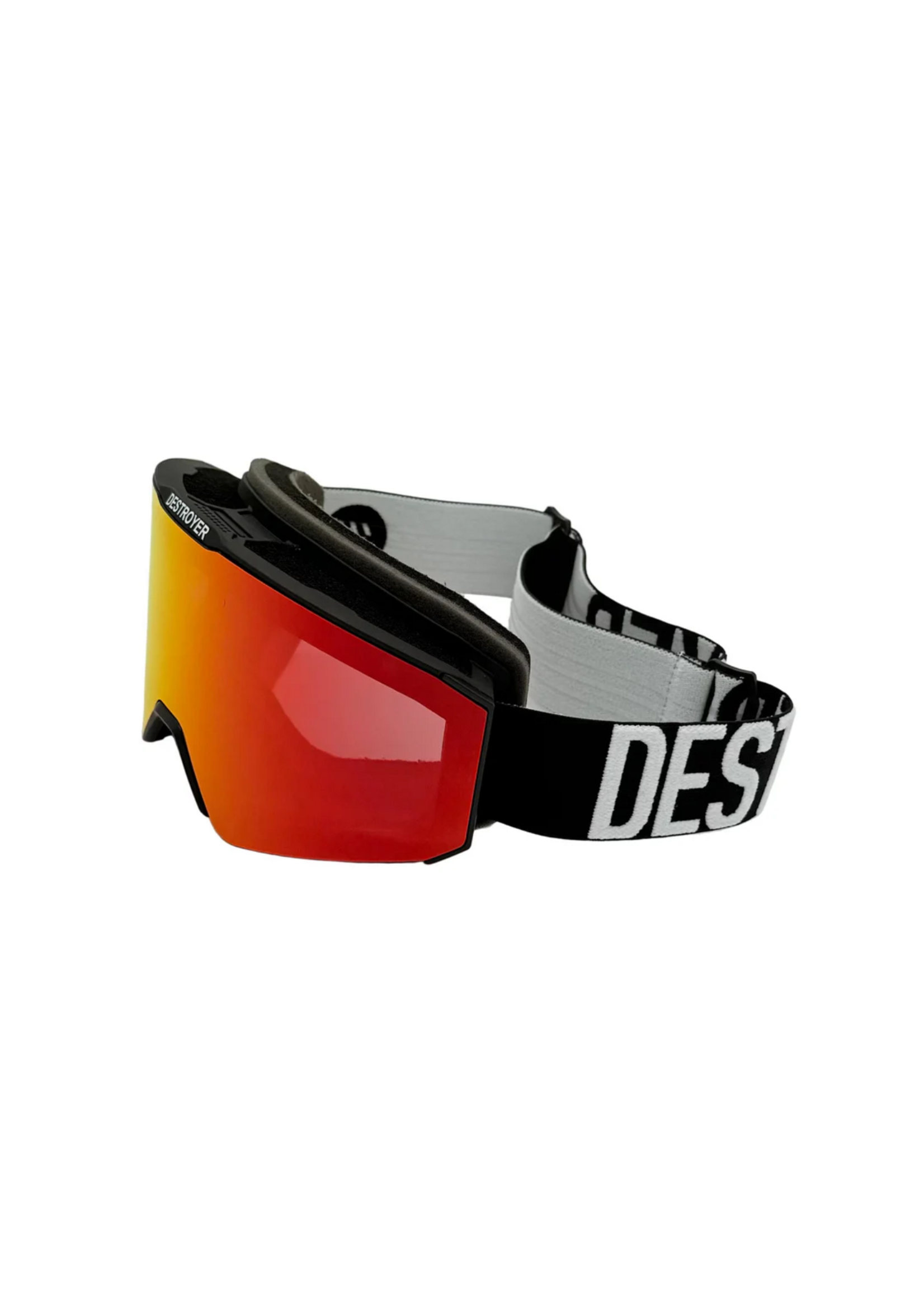 Destroyer Destroyer Hard Coin Snow Goggle - Wordmark Black/Red Lens