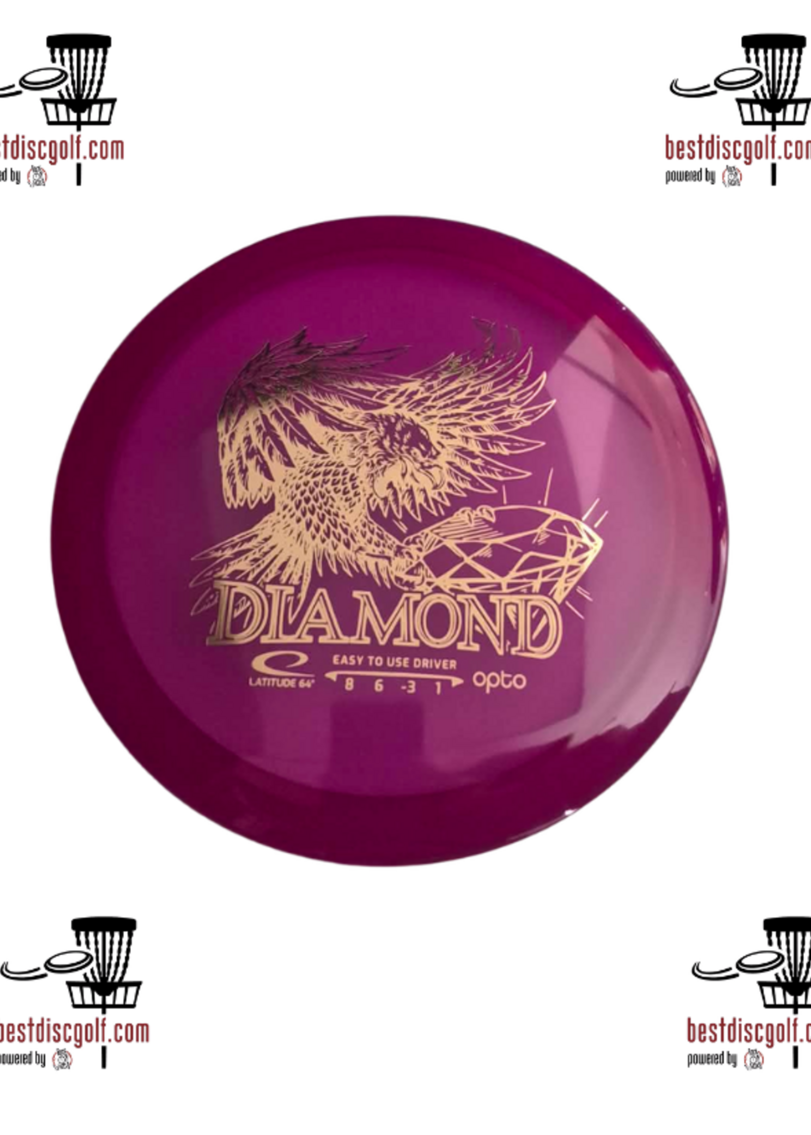 Latitude 64 Opto Diamond Eagle Stamp