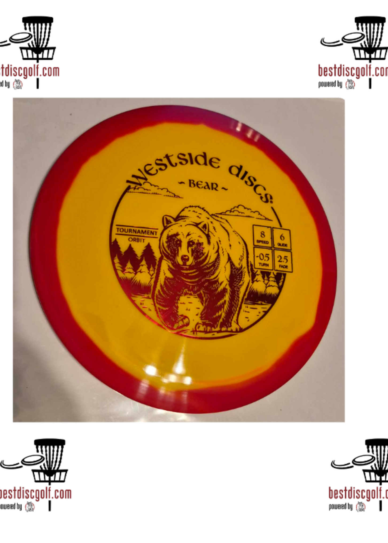 Westside Discs Westside Discs Tournament Orbit Bear
