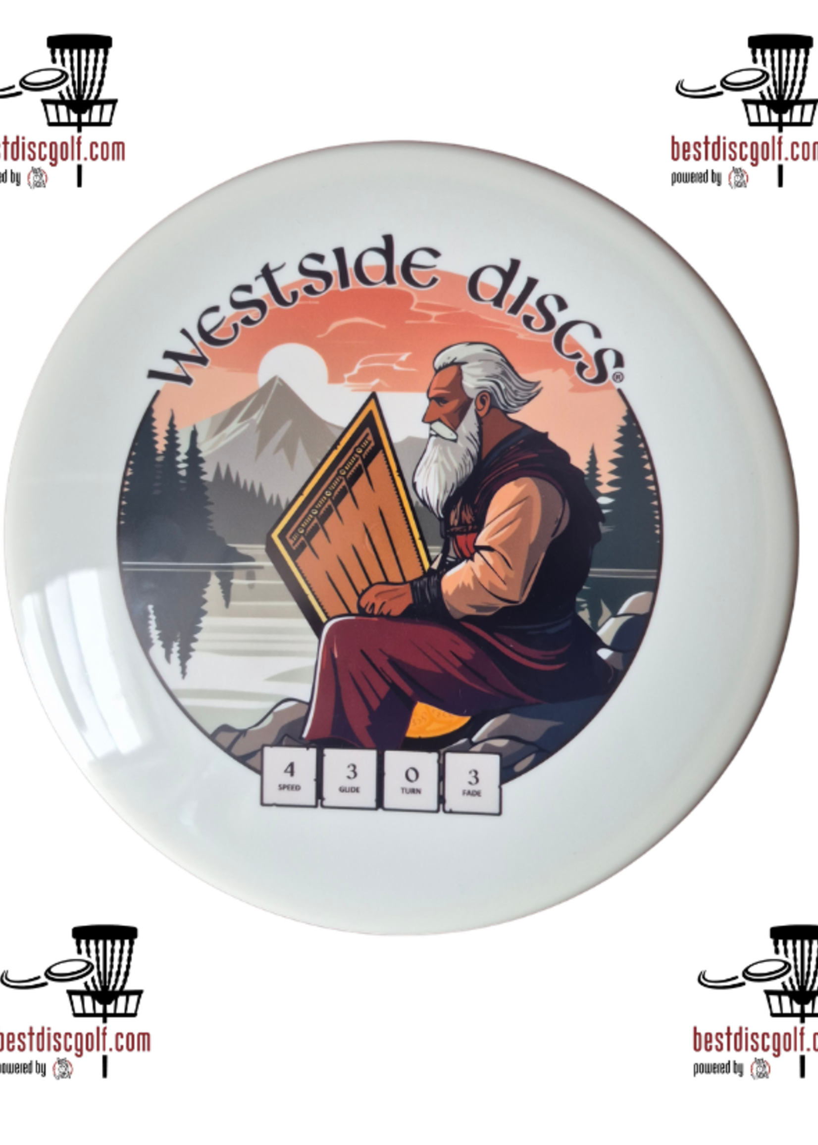 Westside Discs Westside Runo DyeMax Tournament Harp