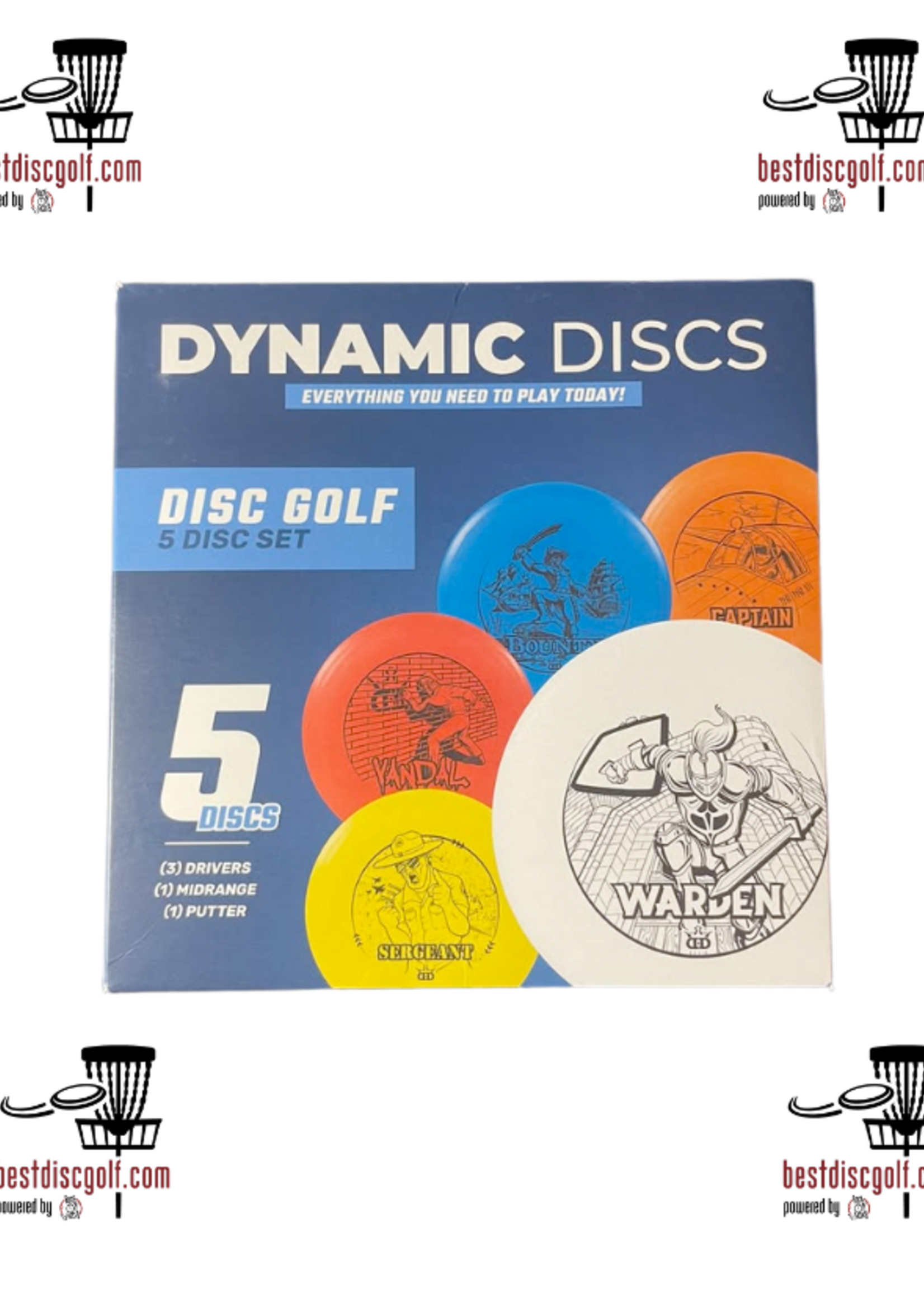 Dynamic Discs Dynamic Discs - Animated 5 Disc Starter Set