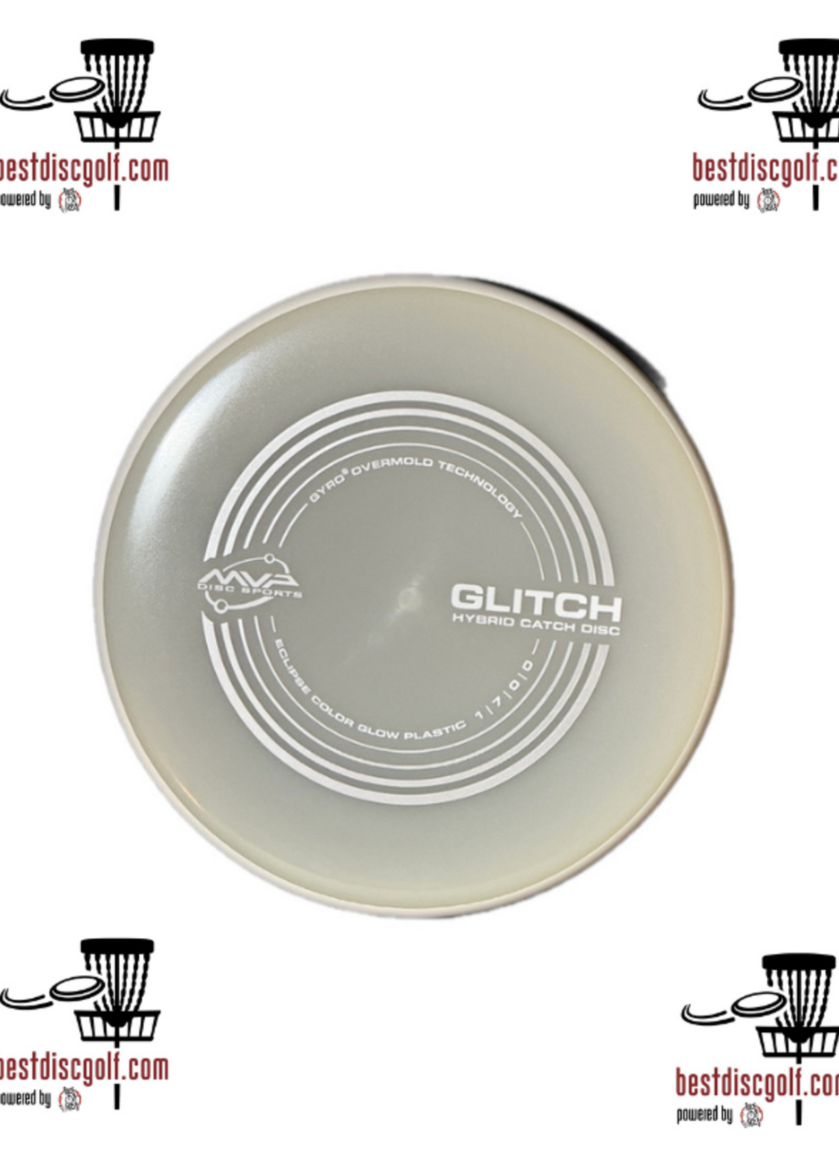 MVP Disc Sports MVP Disc Sports Eclipse Glitch Glow in The Dark