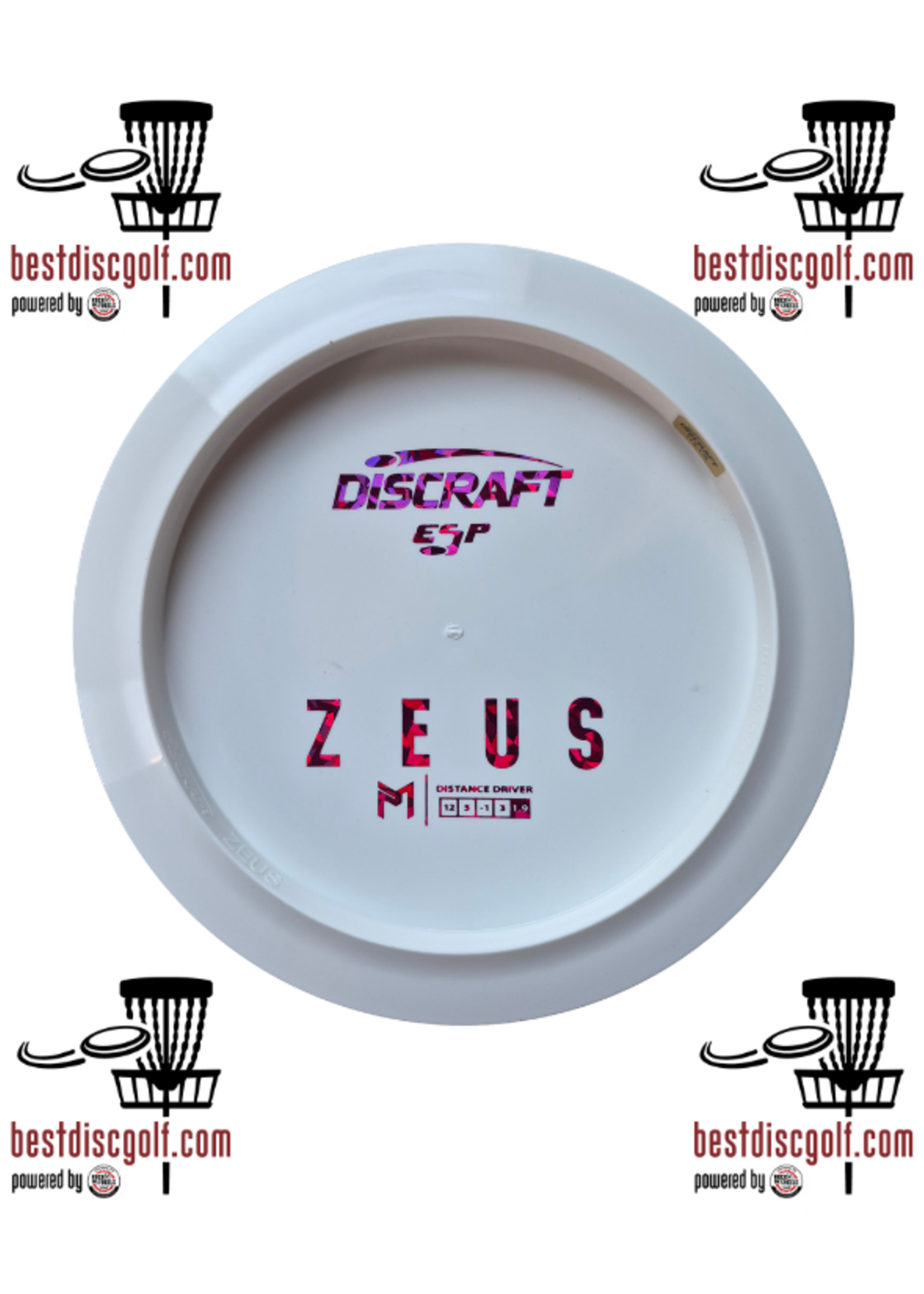 Discraft Discraft Paul McBeth Zeus Bottom Stamp