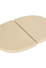Primo Ceramic Grills Primo Ceramic Heat Deflector Plates for Oval JR 200, Set of 2 #325