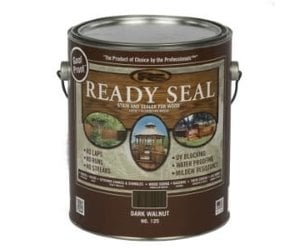 Ready Seal Dark Walnut Stain, 1 Gallon