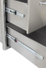 Blaze Outdoor Products Blaze 16-Inch Stainless Steel Double Access Drawer - BLZ-DRW2-R