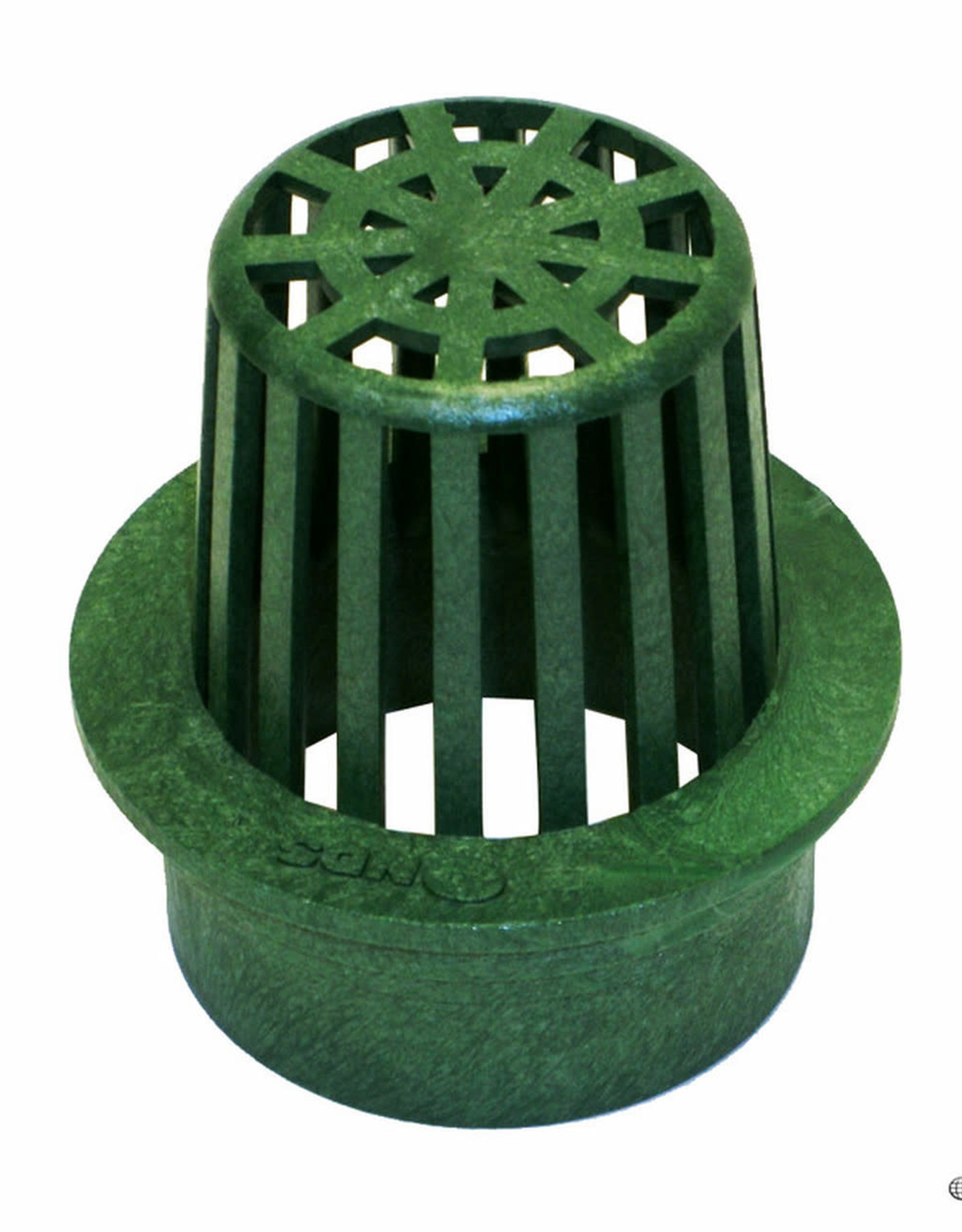 Green  Round  Polyolefin  Atrium Grate NDS  4 in 