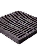 NDS Drainage NDS Drain Grate Square Polyolefin Black 12 in.