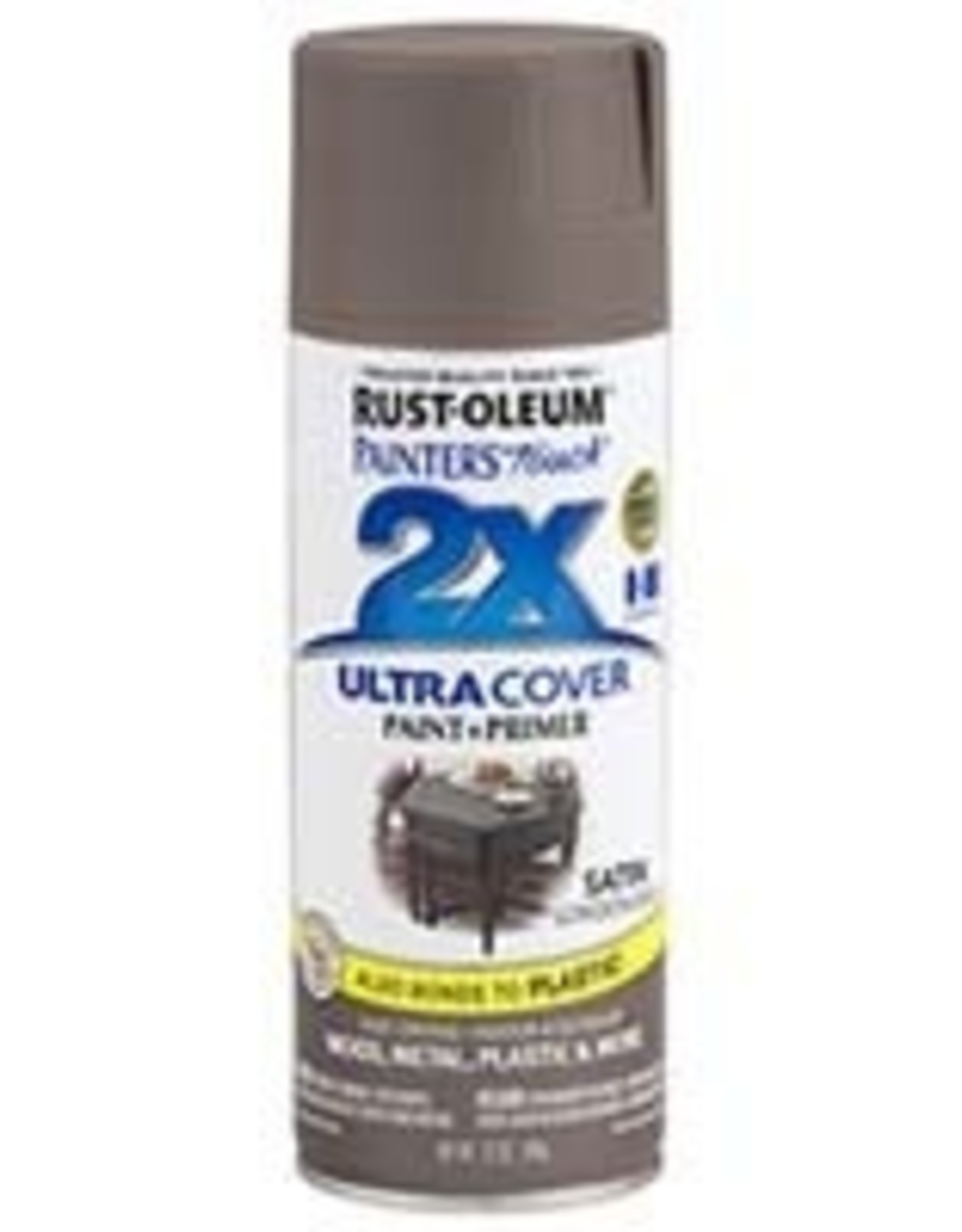 Rust-Oleum Rust-Oleum 249857 Ultra Cover 2x Satin Spray London Gray
