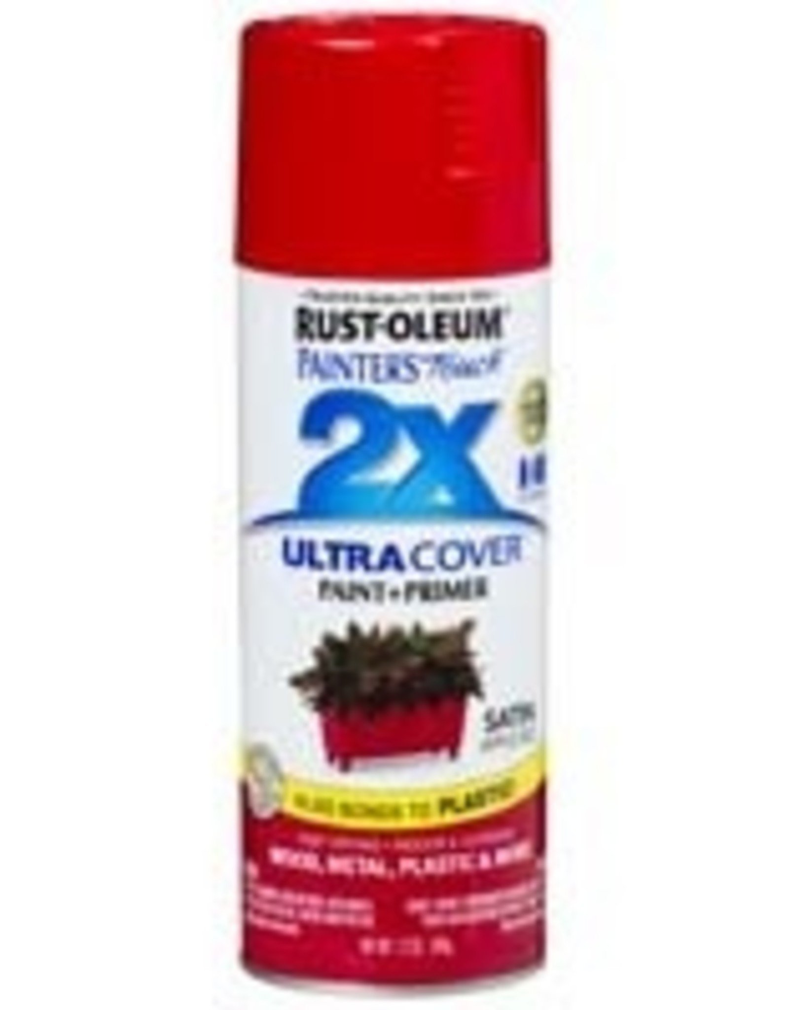 Rust-Oleum Rust-Oleum 315369 Ultra Cover 2x Satin Spray Apple Red
