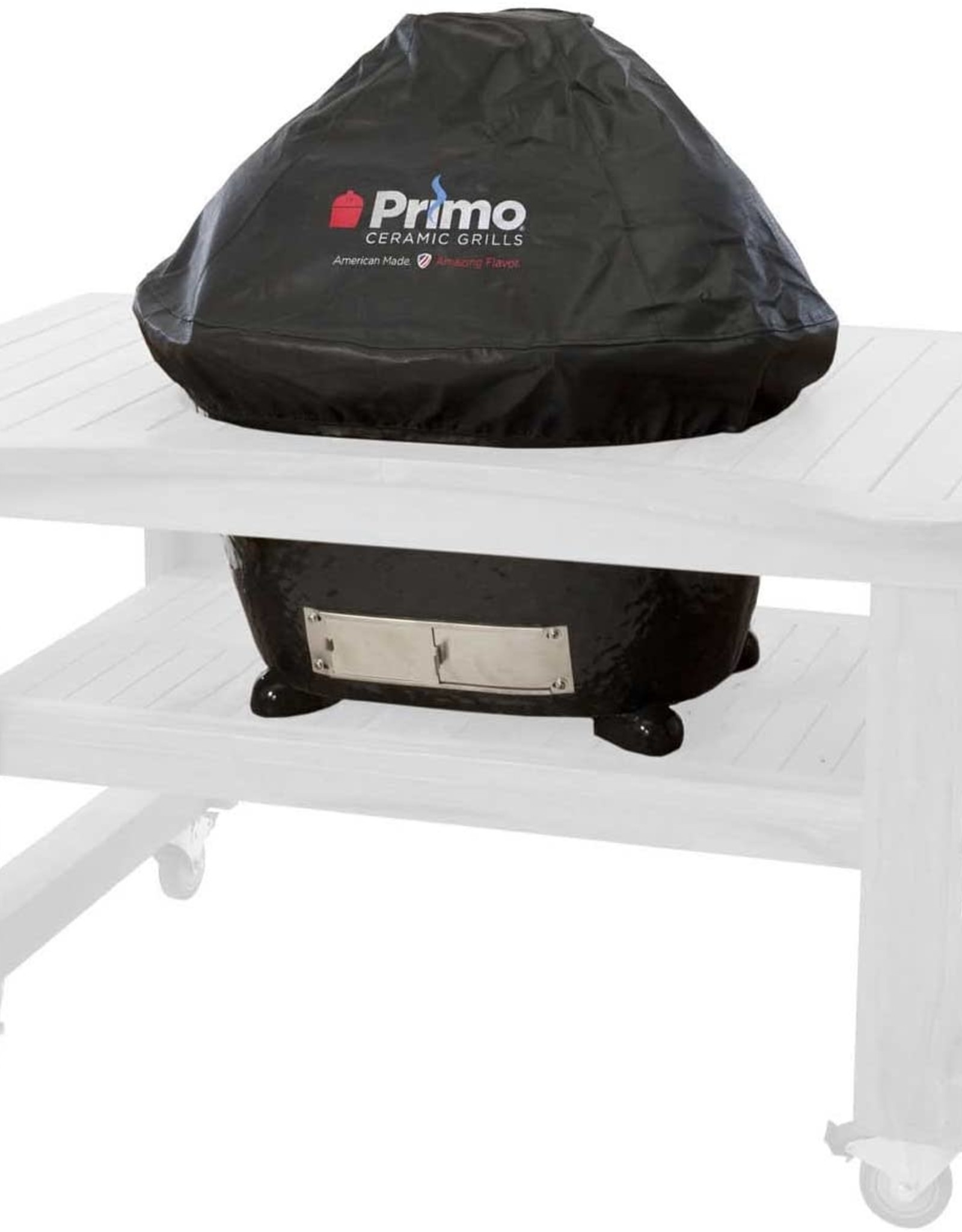 primo outdoor living reviews on Primo Built In Grill Cover For Primo Oval Ceramic Grills 416 Outdoor Home Store