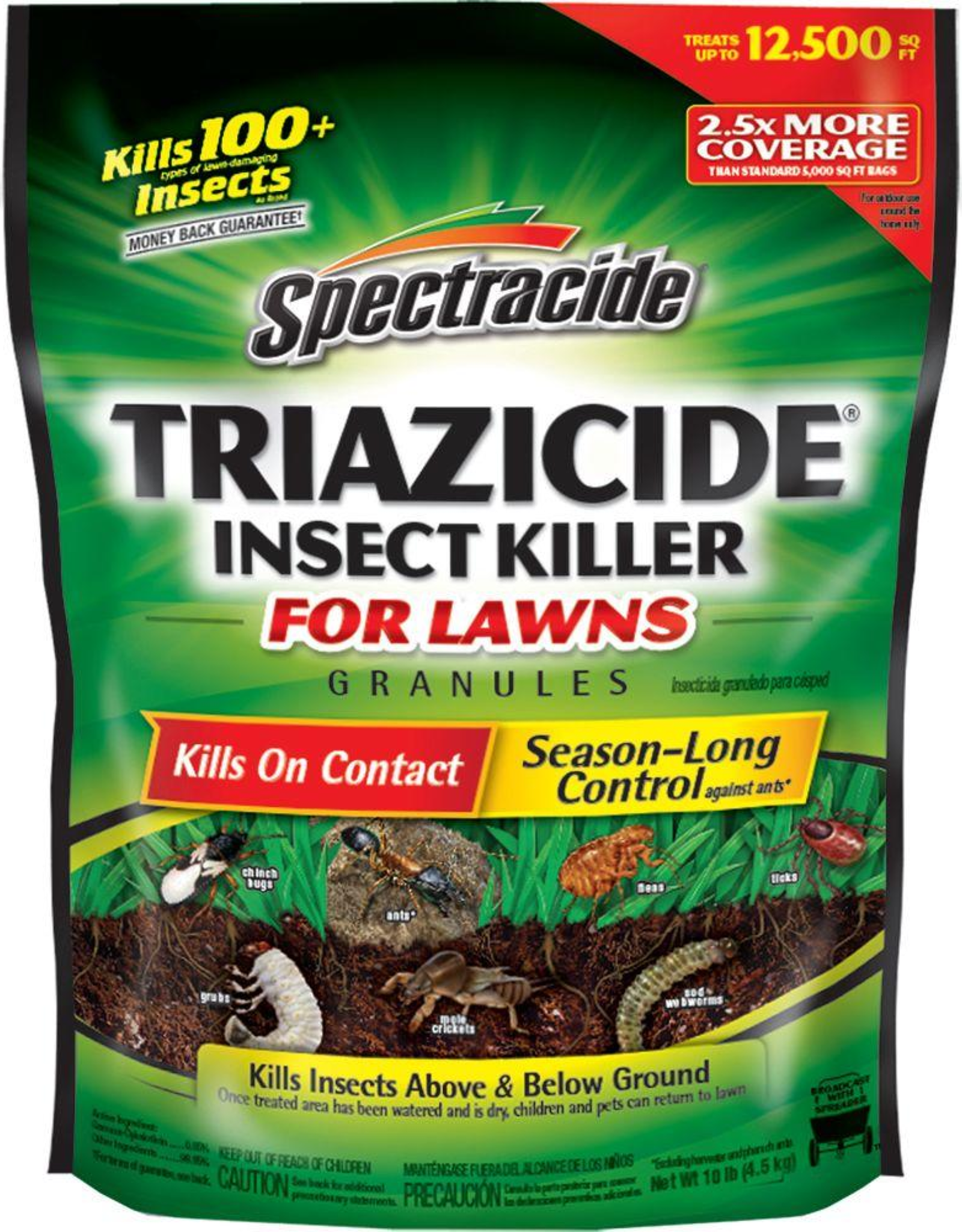 United Ind. Corp/Spectrum Spectracide Triazicide Once & Done Insect Killer Granules - 10 lb