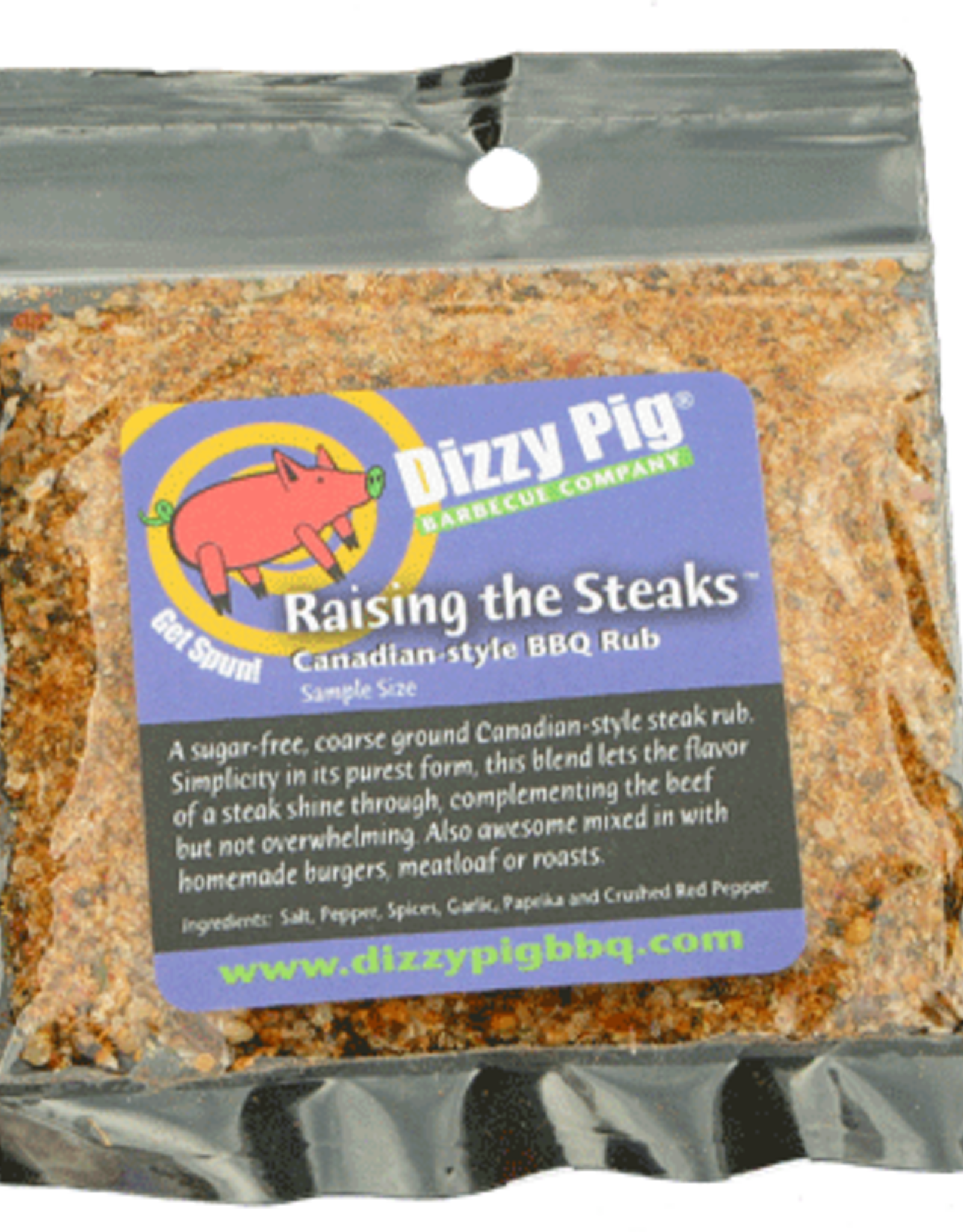 Dizzy Pig Dizzy Pig - Raising the Steak Sample