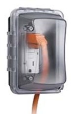 Hubbell Electrical Prod. 16-1 Standard Non-Metallic GFI cover