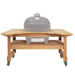 Primo Ceramic Grills Primo Deluxe Curved Cypress Table For Oval XL - 600
