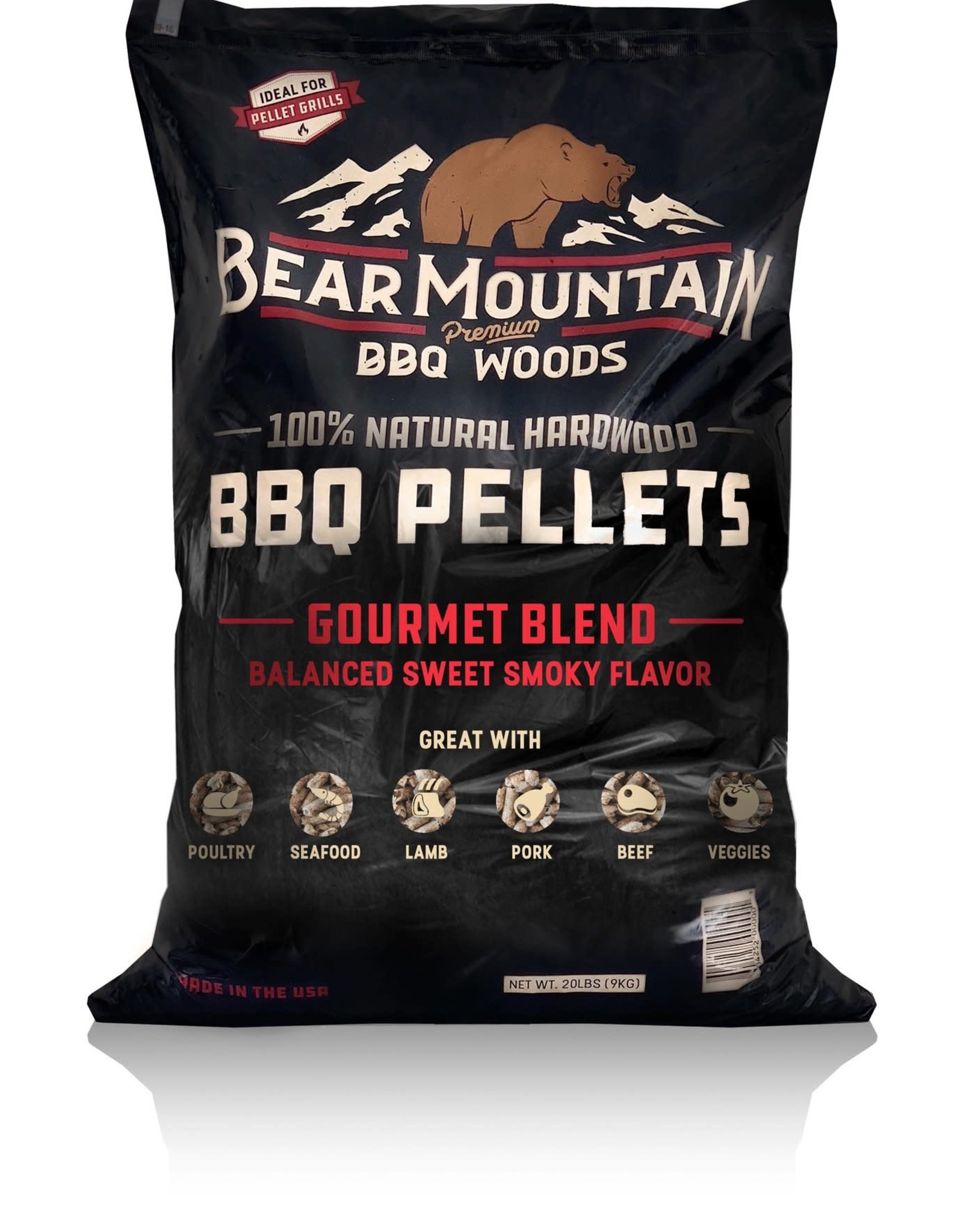 Bear Mountain Bear Mountain Gourmet Pellets 20#