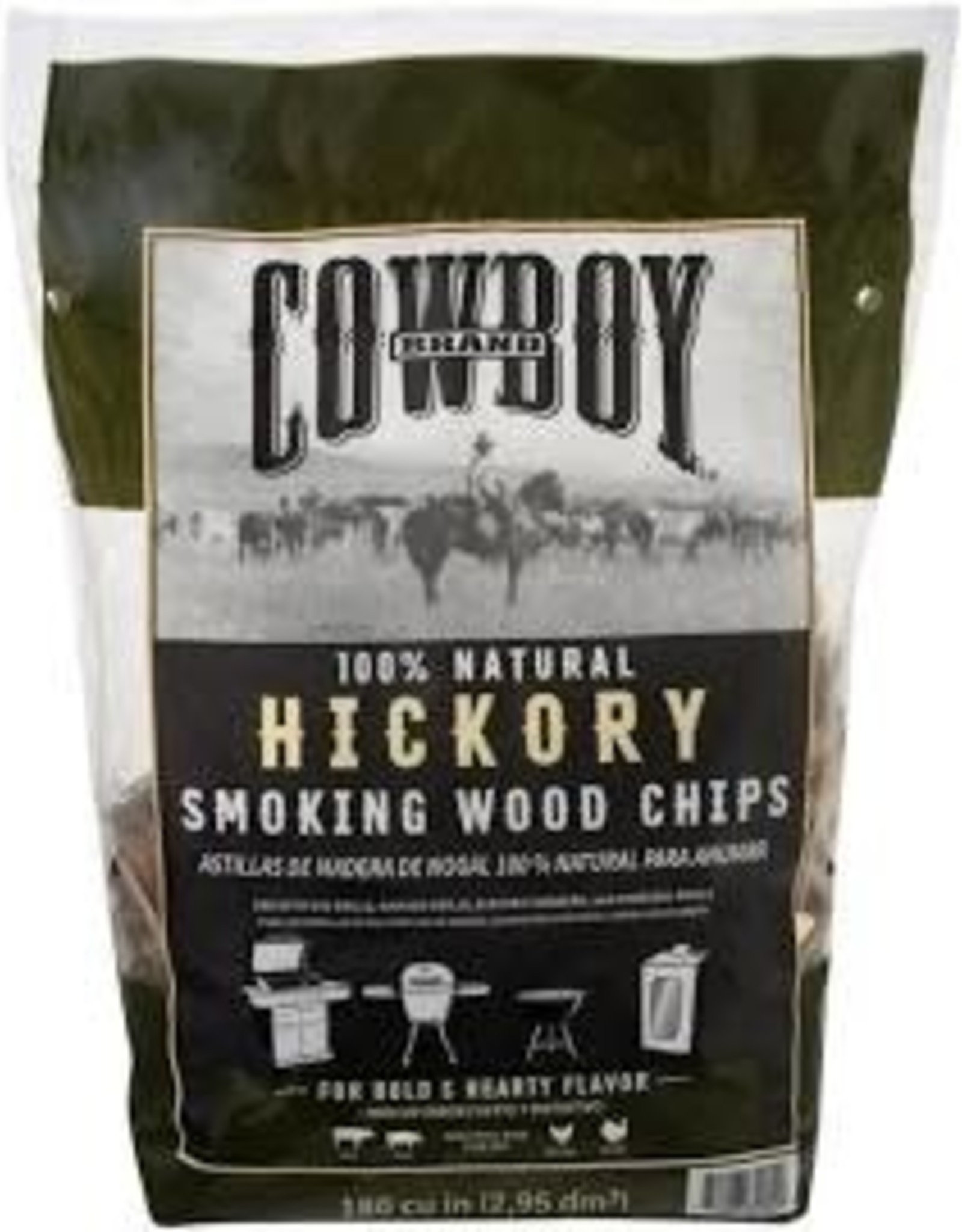 Cowboy Cowboy Hickory Smoking wood chunks 5lb