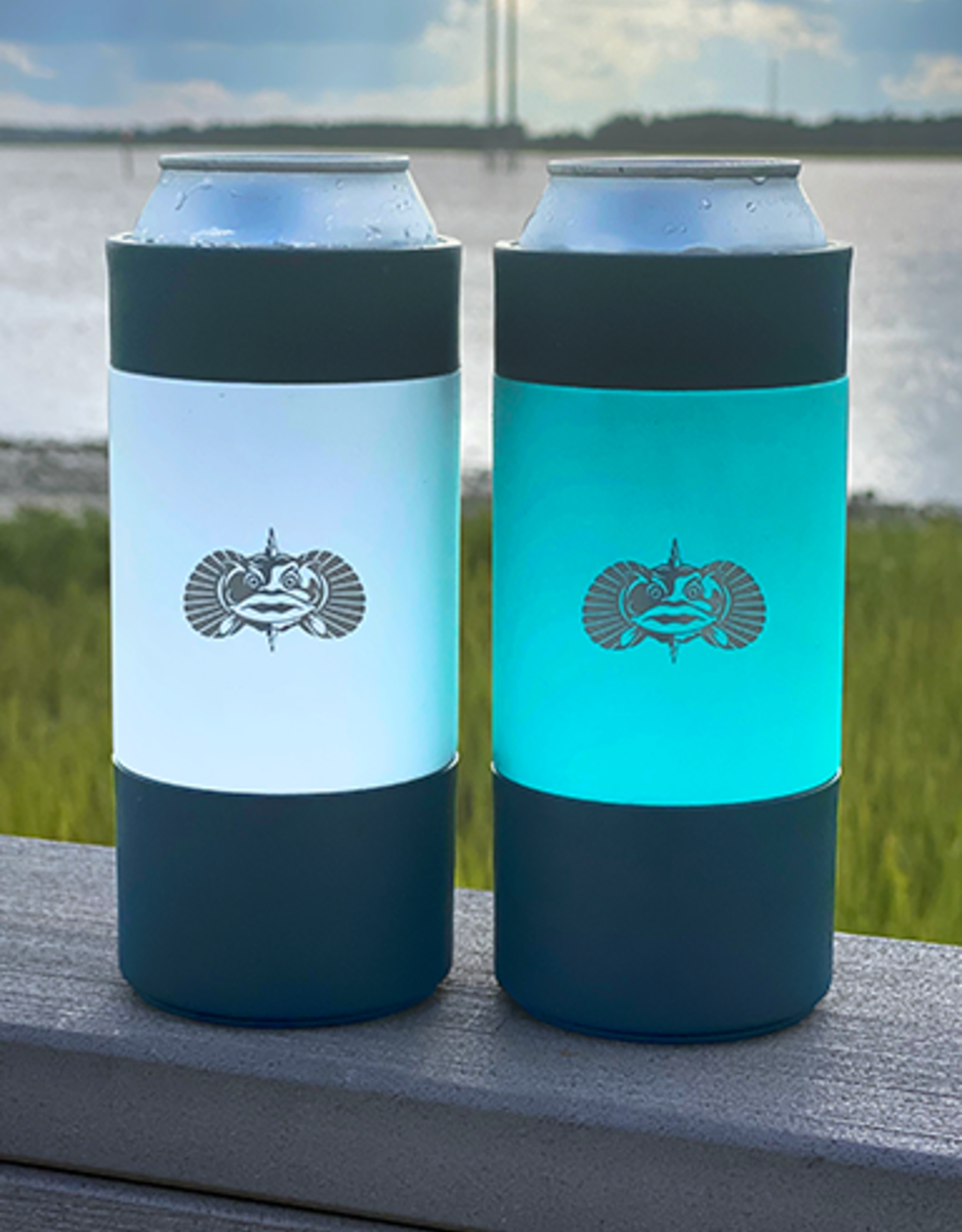 Toadfish Toadfish Non-Tipping 16 oz Can Cooler - Teal