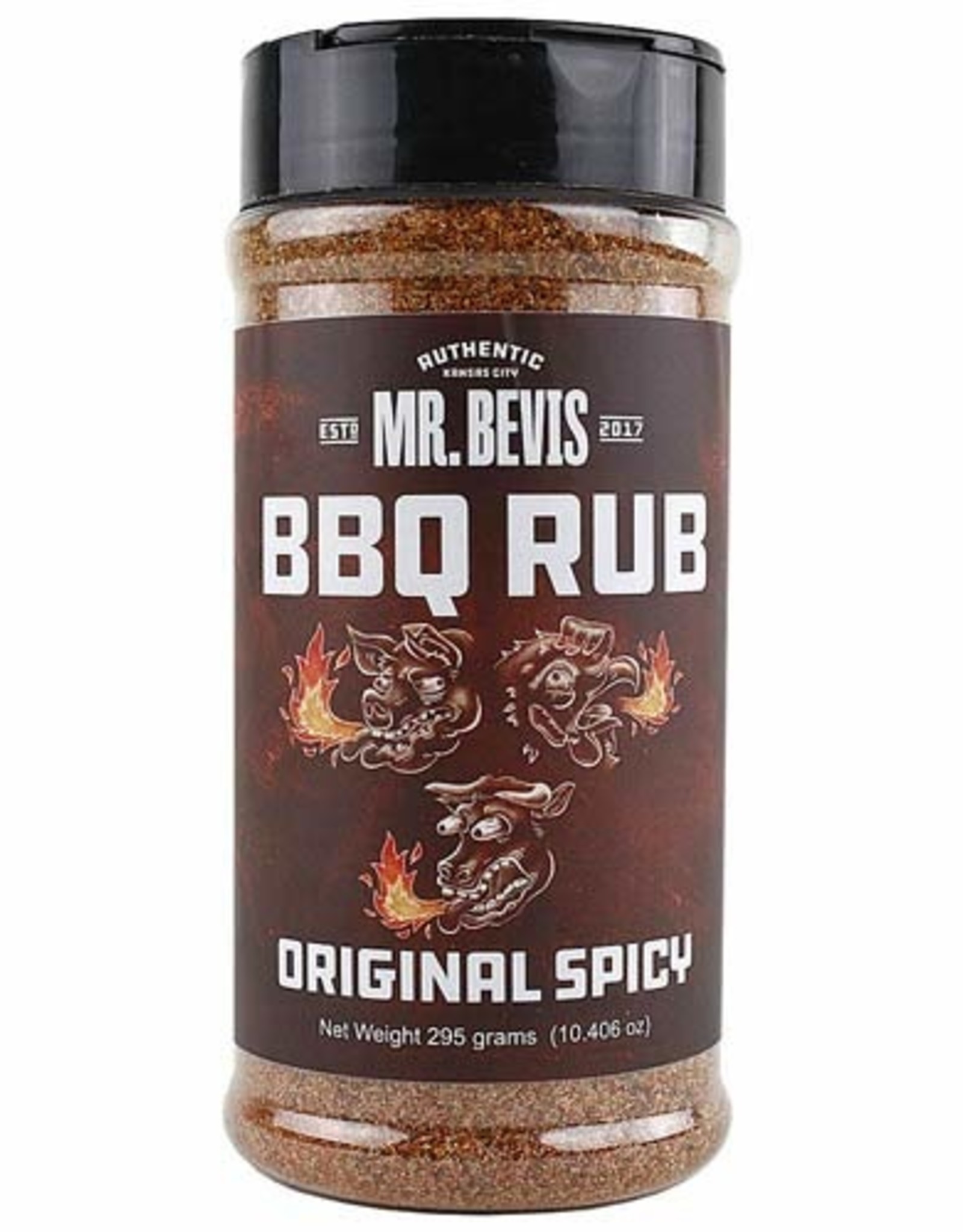 Mr. Bevis Mr. Bevis BBQ RUB Original Spicy 10.406 oz