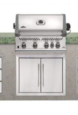 Napoleon Napoleon Prestige 500 Built-in Propane Gas Grill with Infrared Rear Burner and Rotisserie Kit - BIP500RBPSS-3