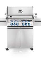 Napoleon Napoleon Prestige PRO 500 Natural Gas Grill with Infrared Rear Burner and Infrared Side Burners and Rotisserie Kit - PRO500RSIBNSS-3