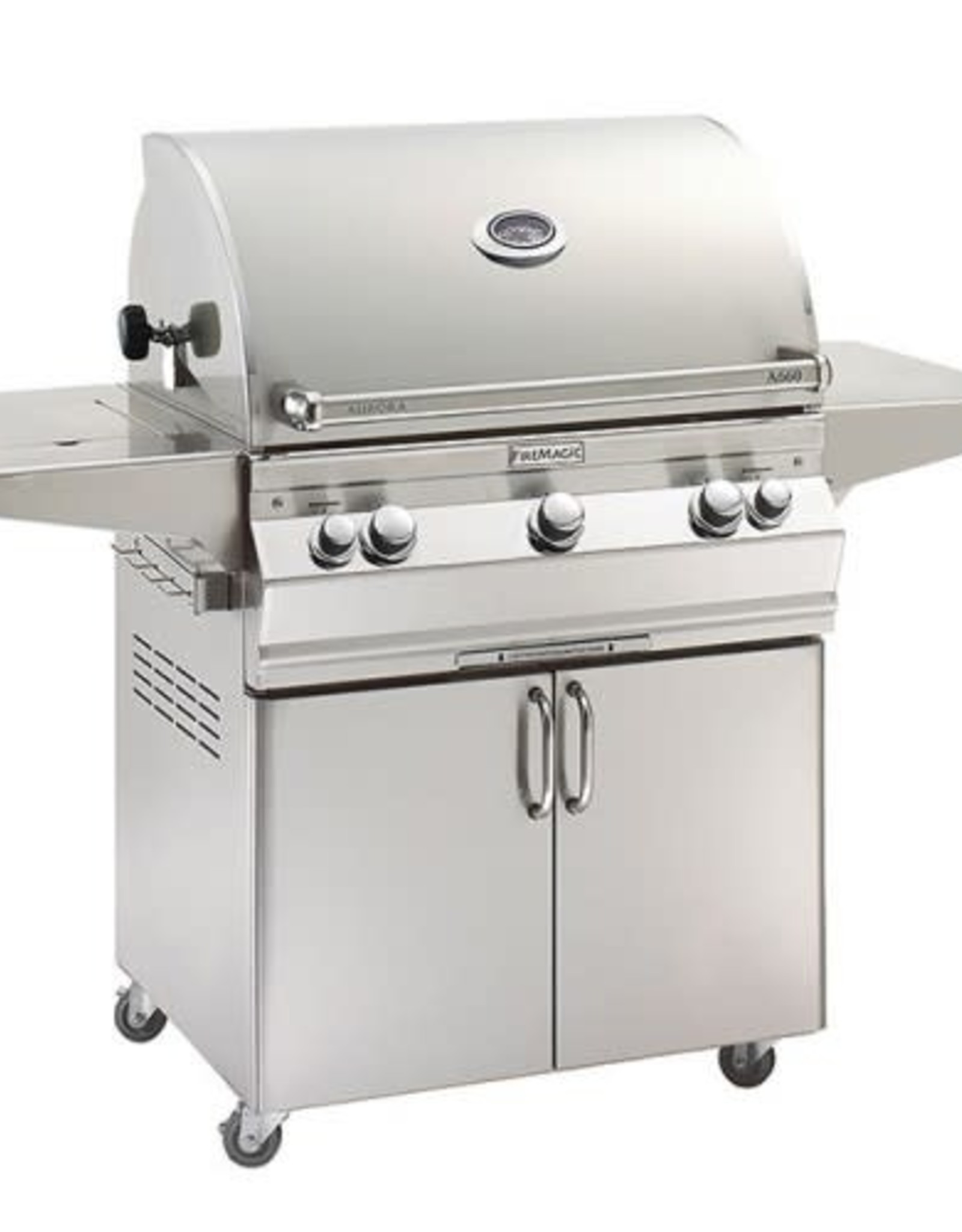 Fire Magic Fire Magic Aurora A660s 30-inch Portable Grill With Side Burner and Rotisserie