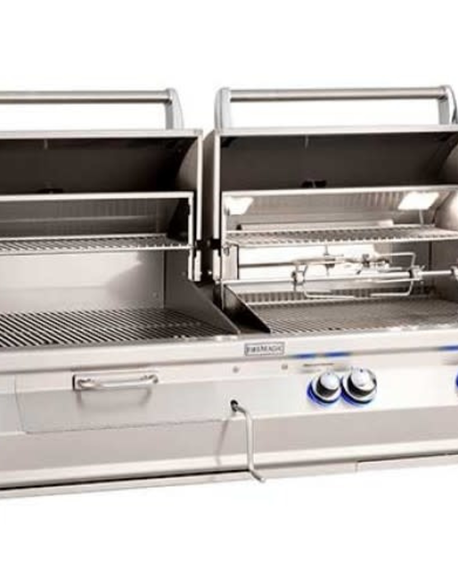 Fire Magic Fire Magic - Aurora A830i 46-inch Built-in Gas and Charcoal Combo Grill With Rotisserie